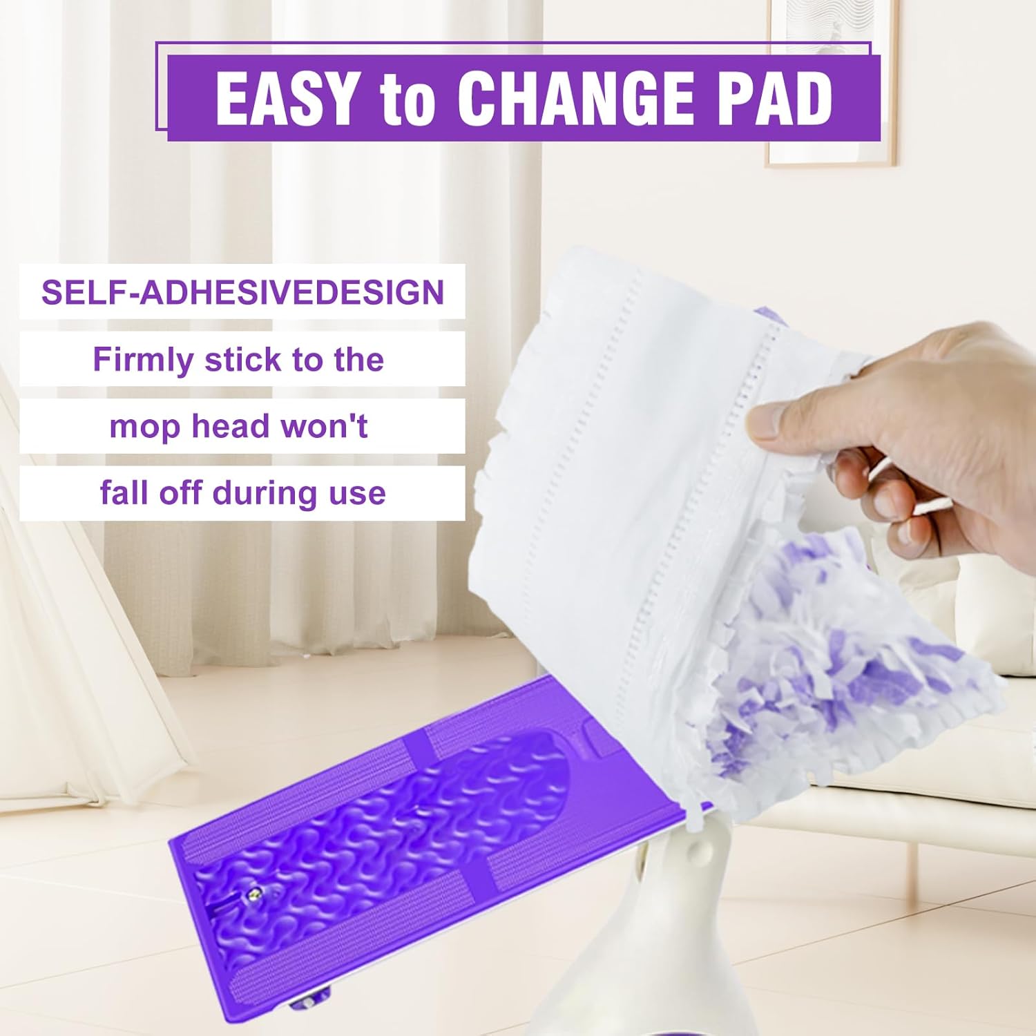 36 Pack DOCXCDO Power Mop Refills for Multi-Surface Cleaning 1