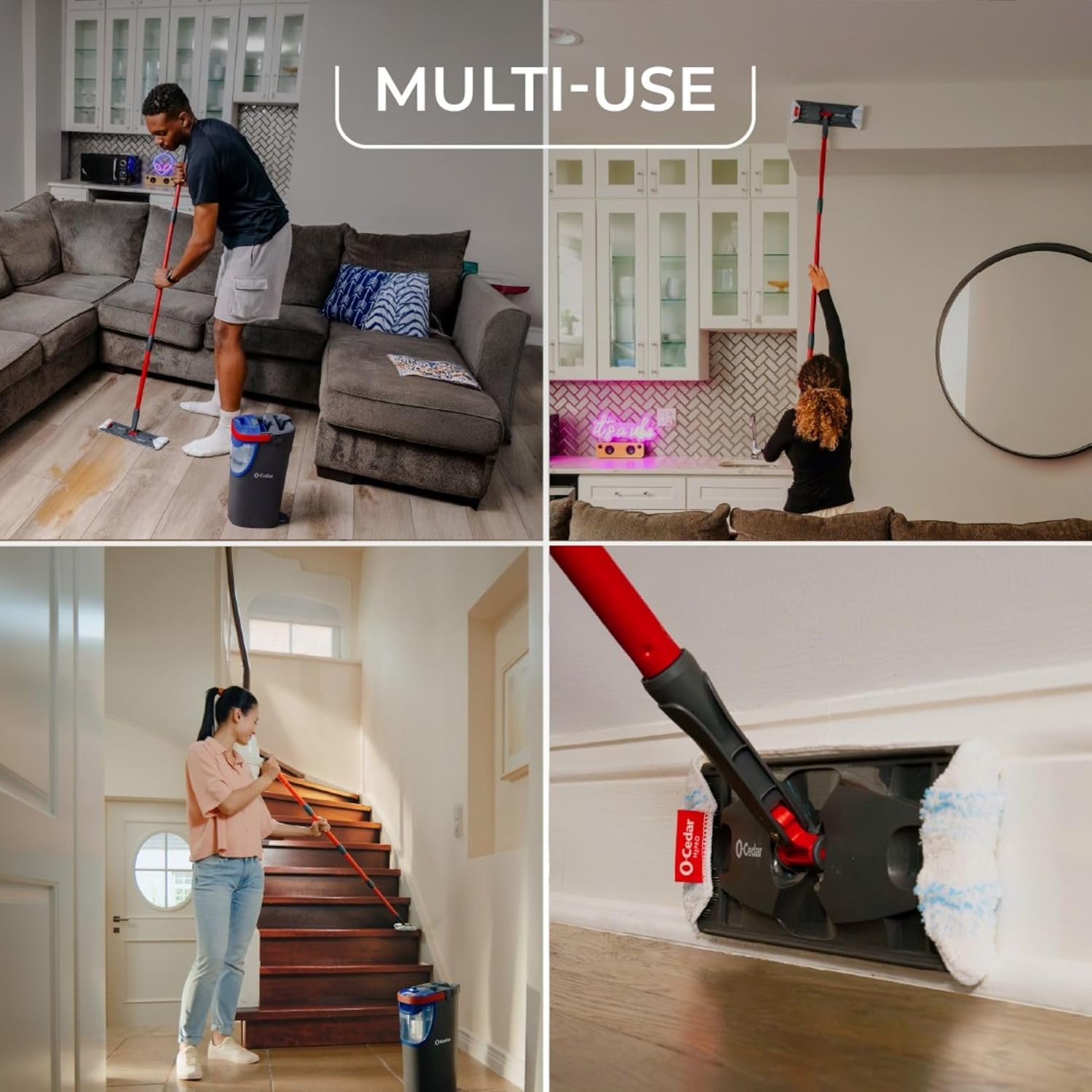 O-Cedar H2prO Mop Pad Replacement - 433 in x 1595 in