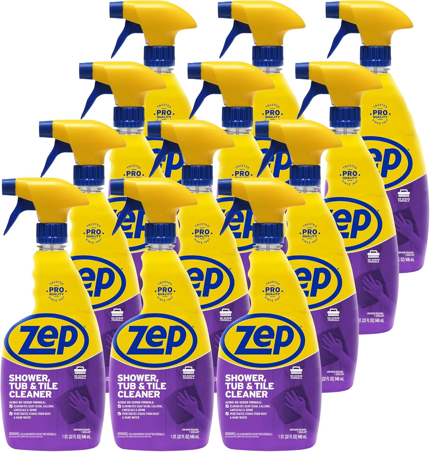 Zep Multipurpose Bathroom Cleaner - 32 oz Case of 12