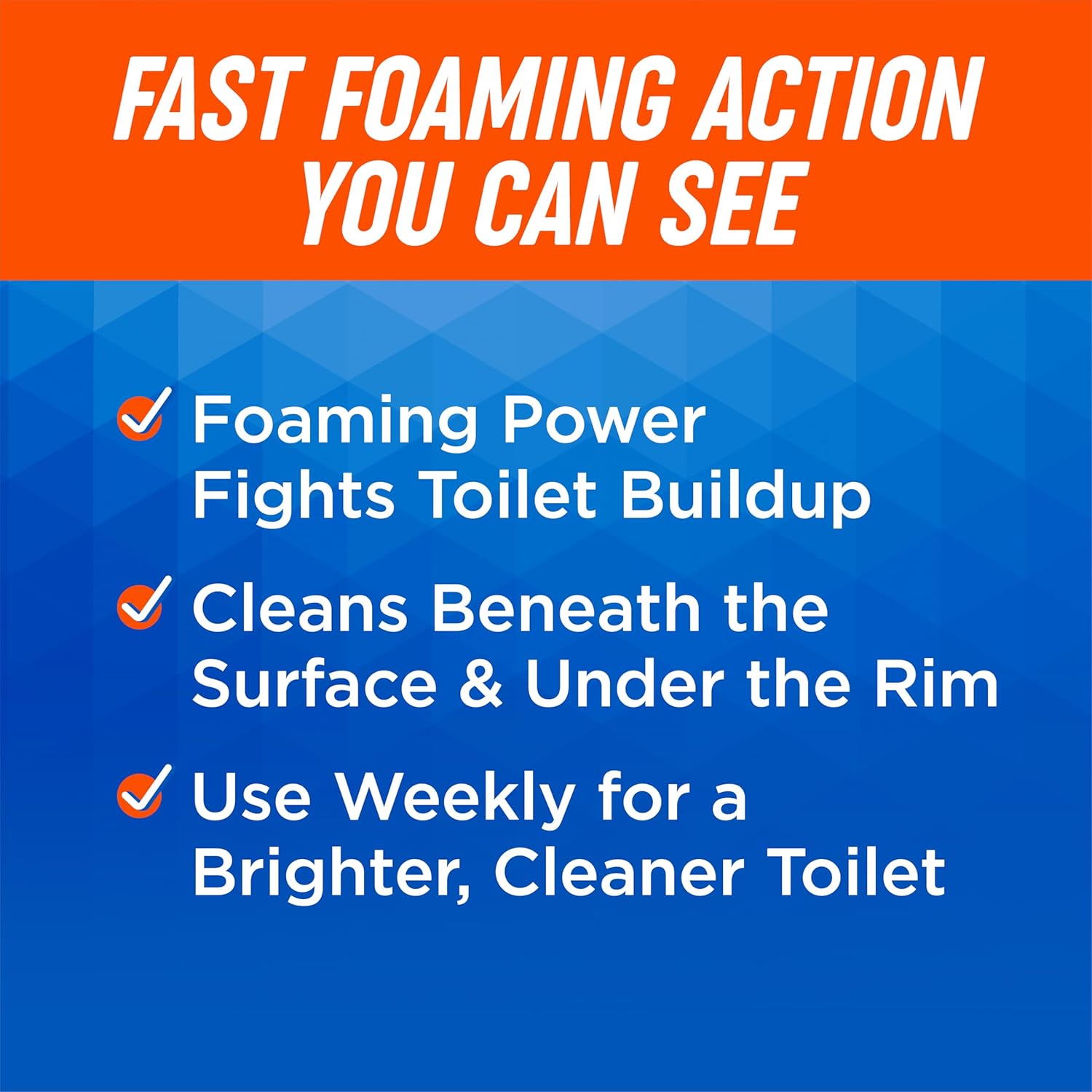 Ty-D-Bol Ultra Foam Toilet Bowl Cleaner - 8 Uses Citrus Scent