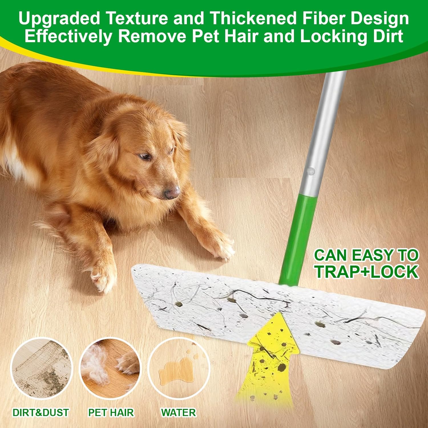 20 Count XL Heavy Duty Dry Mop Pads for Swiffer XL