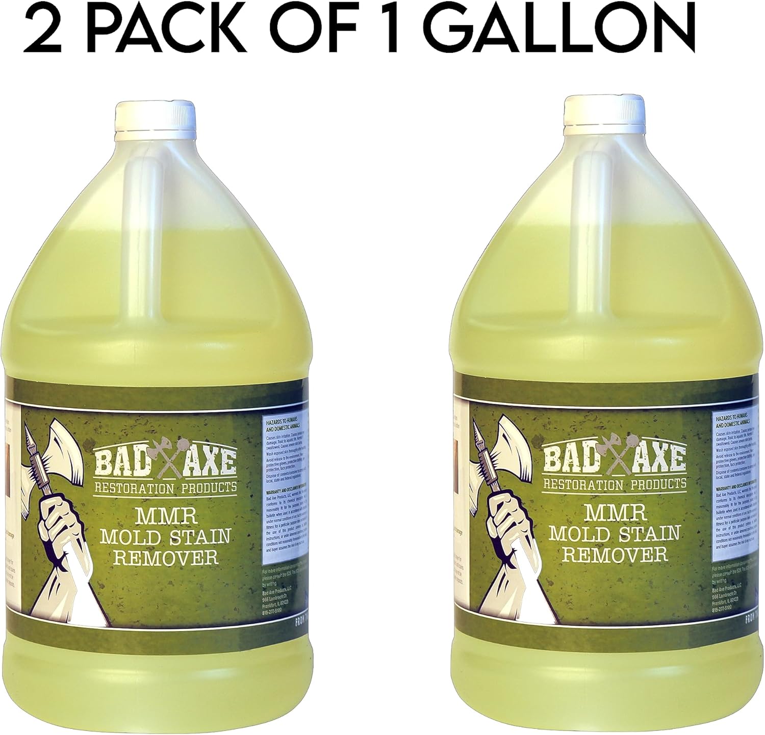 Bad Axe MMR Mold Stain Remover - 1 Gallon 2 1