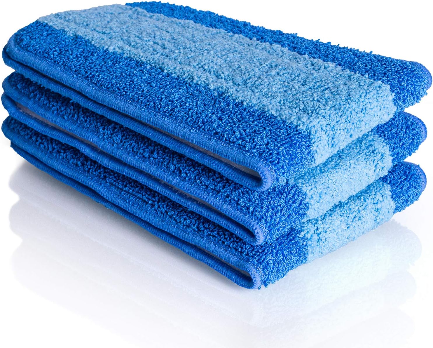 VanDuck Microfiber Mop Pads 3 Pack for Bona 18 Inch