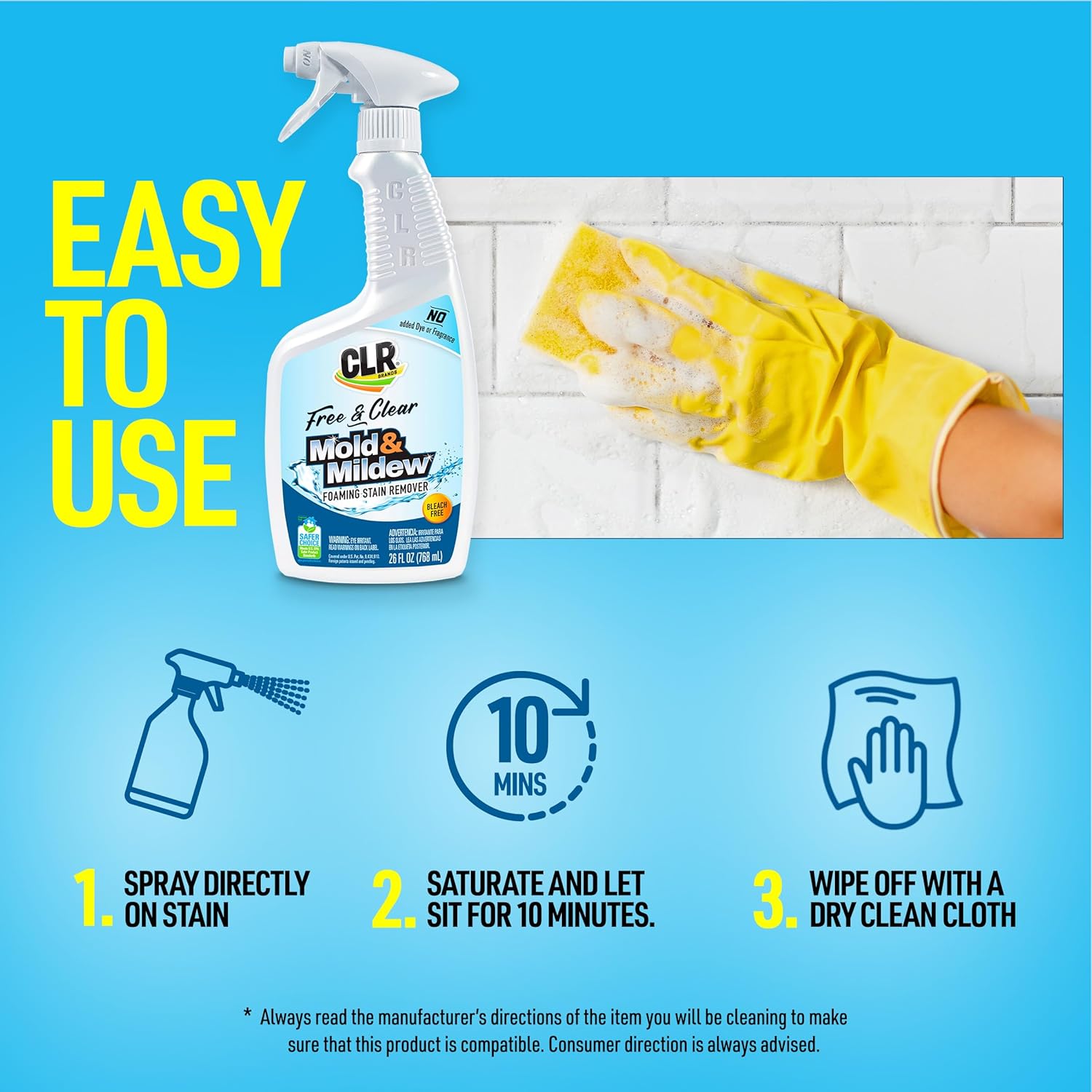 CLR Brands Free Clear Mold Remover 26 Oz