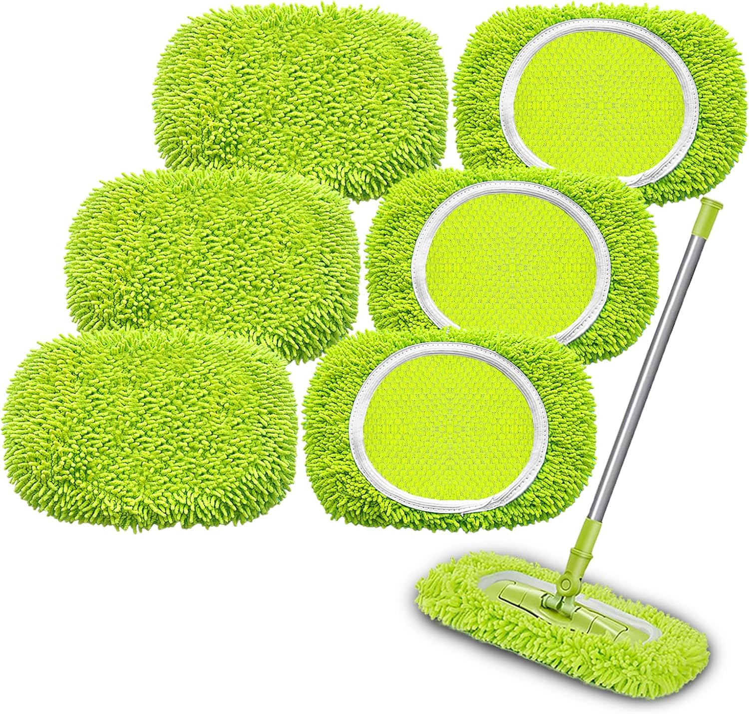 WzxljY Reusable Mop Pads for Swiffer Sweeper