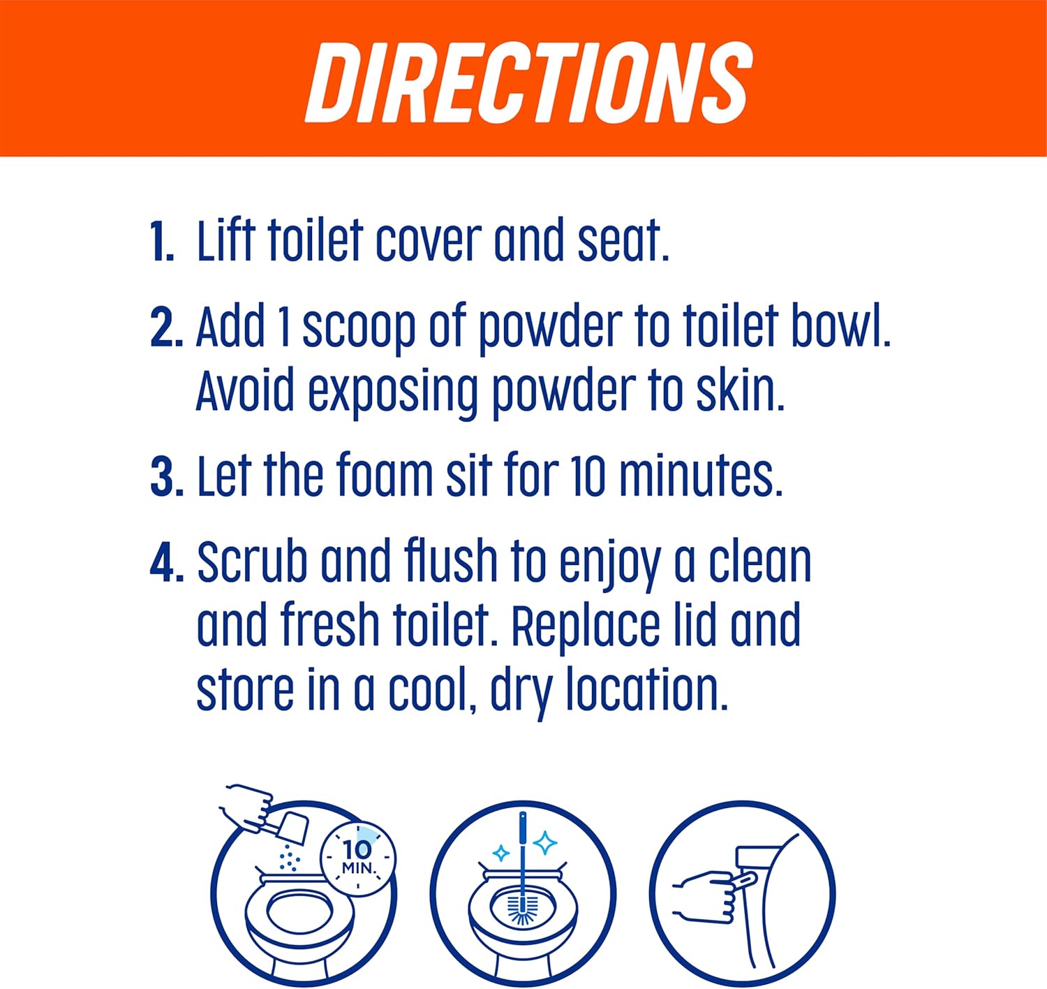 Ty-D-Bol Ultra Foam Toilet Bowl Cleaner - 8 Uses Citrus Scent
