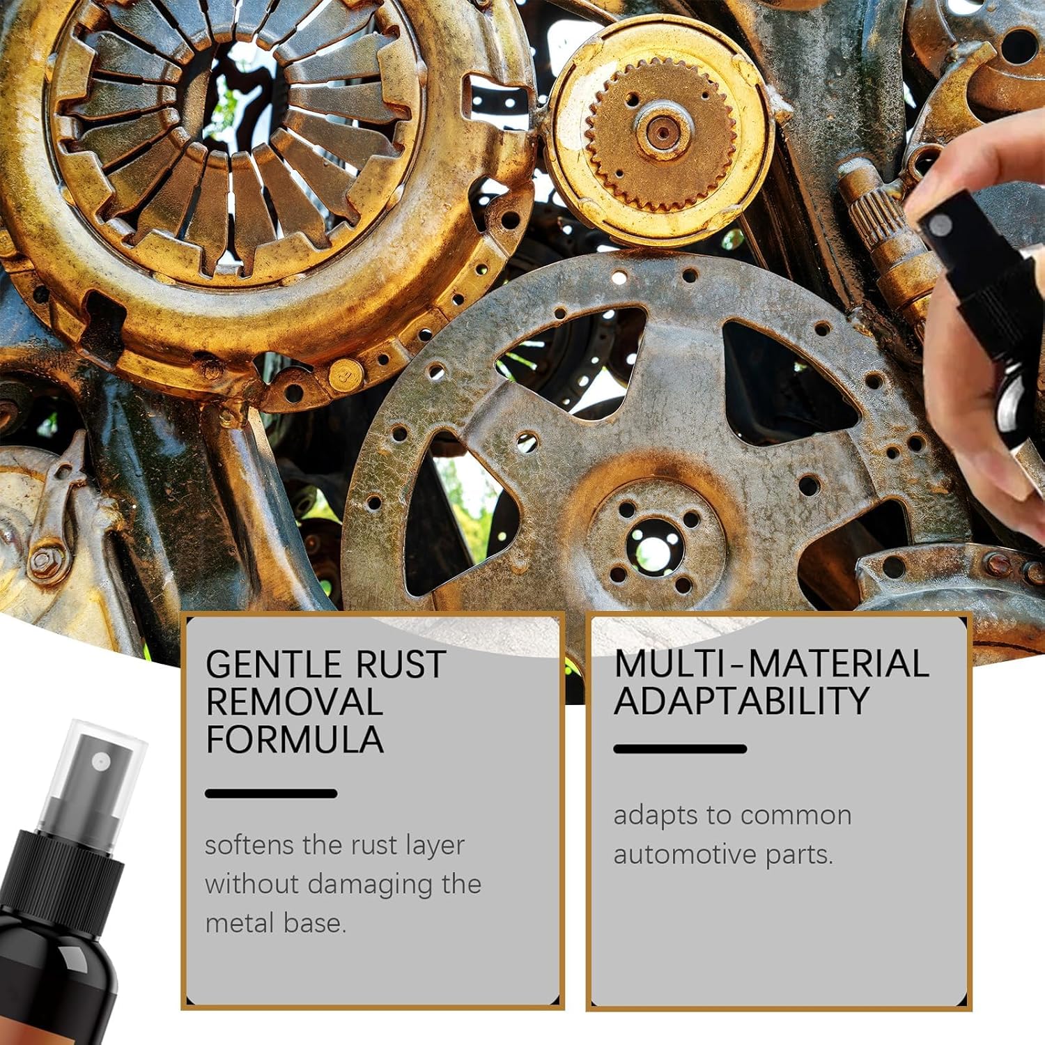 Nexa Rust Remover Spray 3 Pack - Fast Acting and Safe