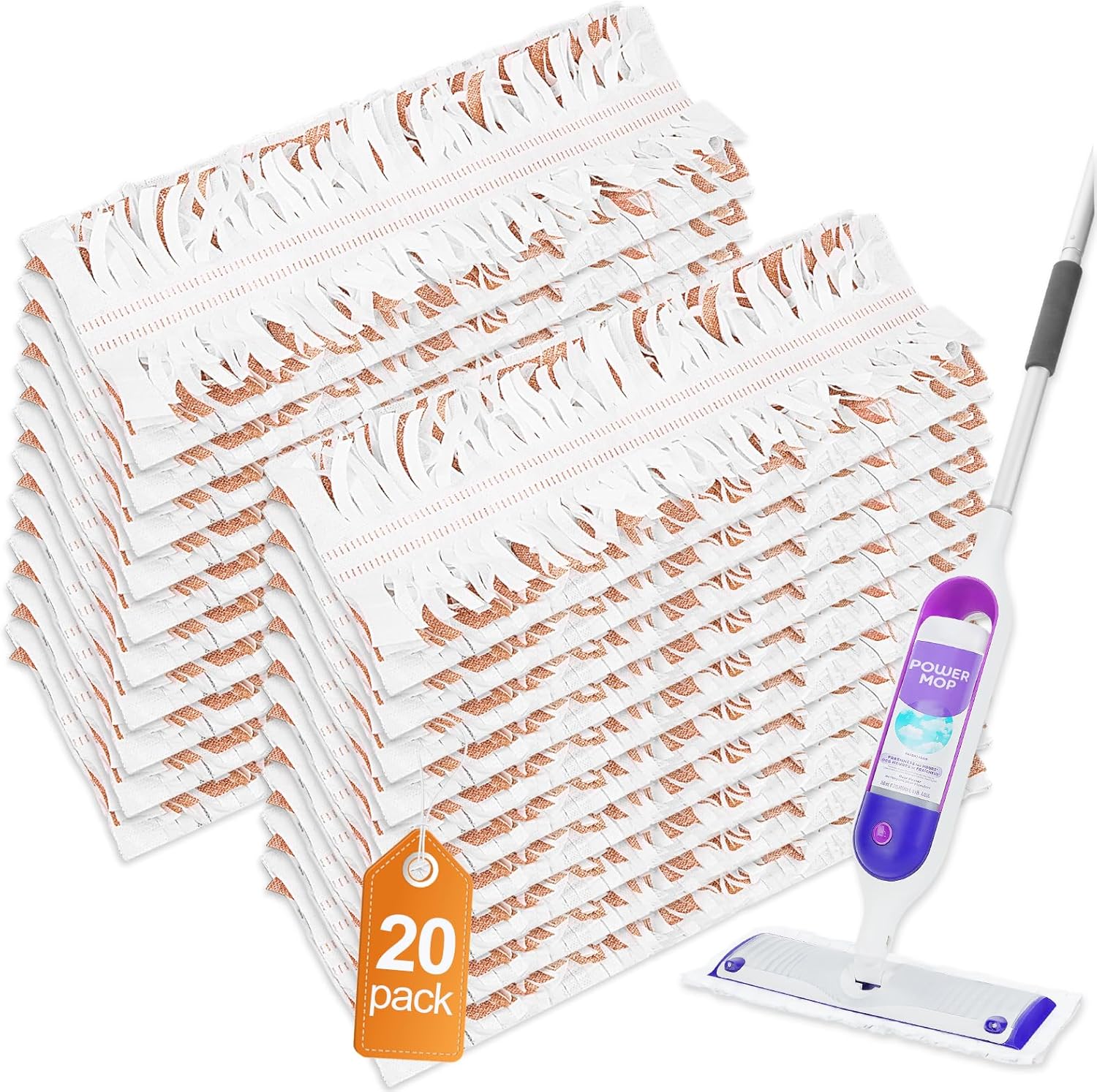 YagoDago 20 Count Power Mop Pads Refill