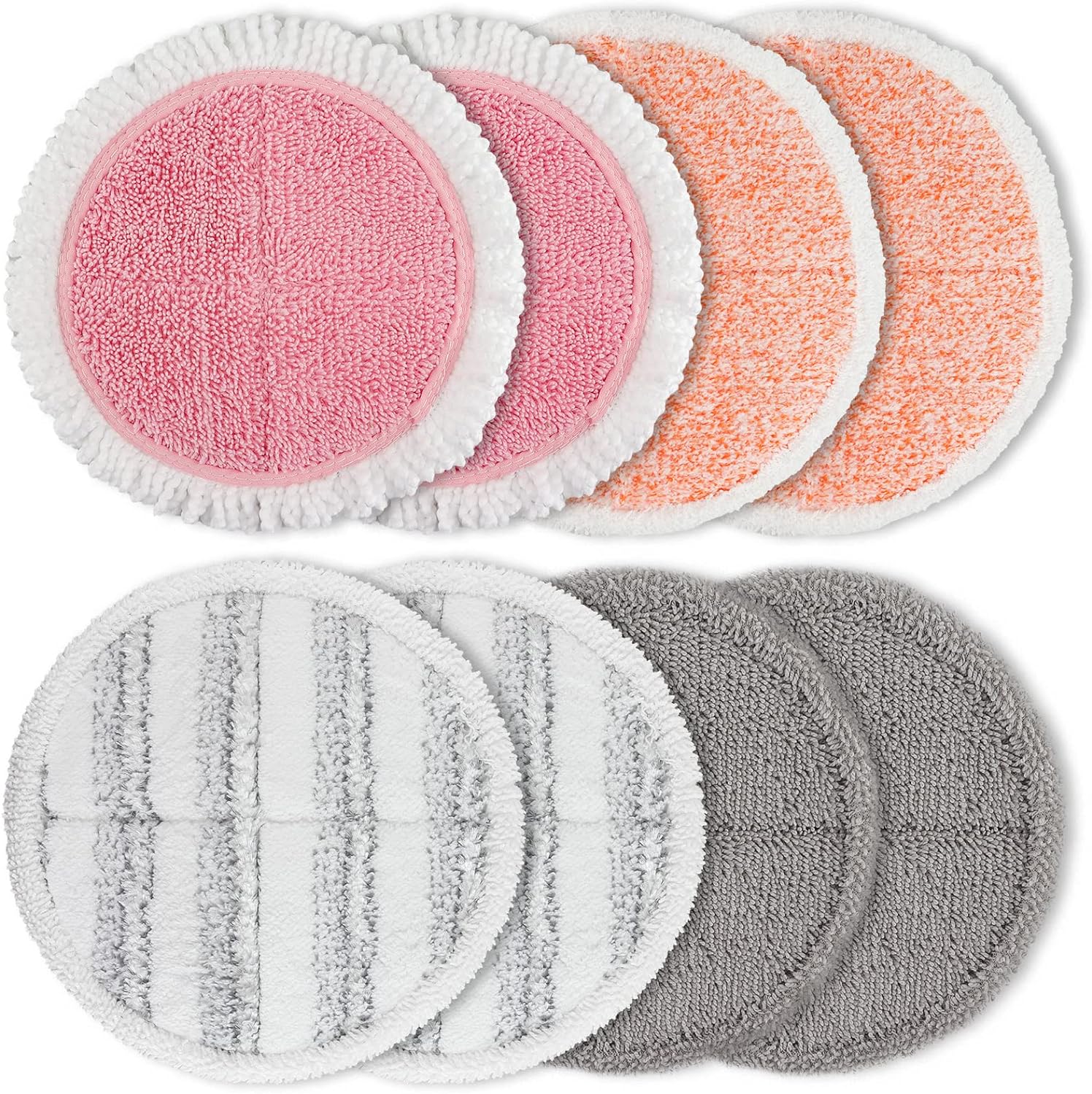 Bozdyru Electric Mop Pads 65 Inch 8 Pack