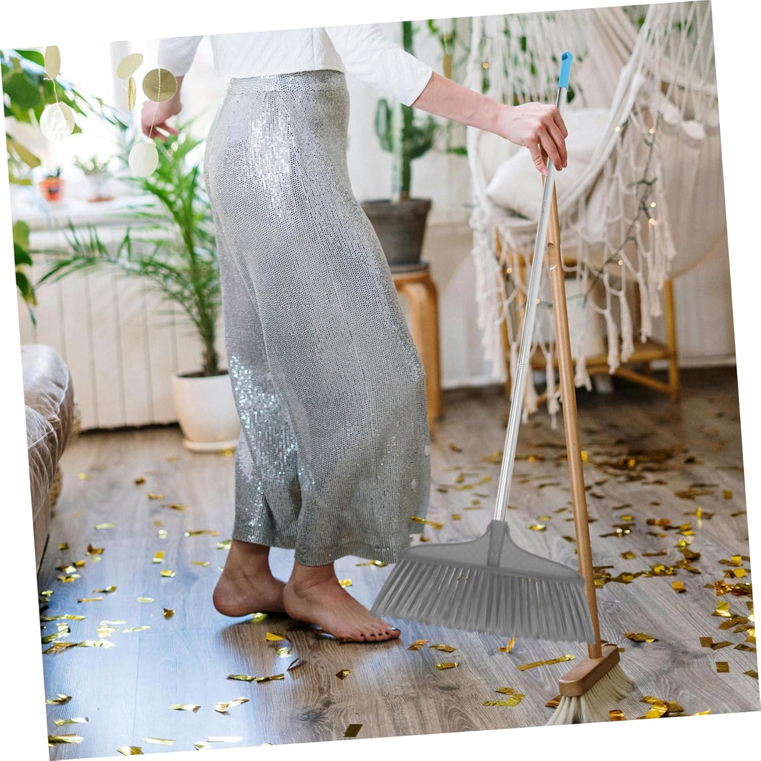 PACKOVE Broom Handle Grip Mop Stick Replacement
