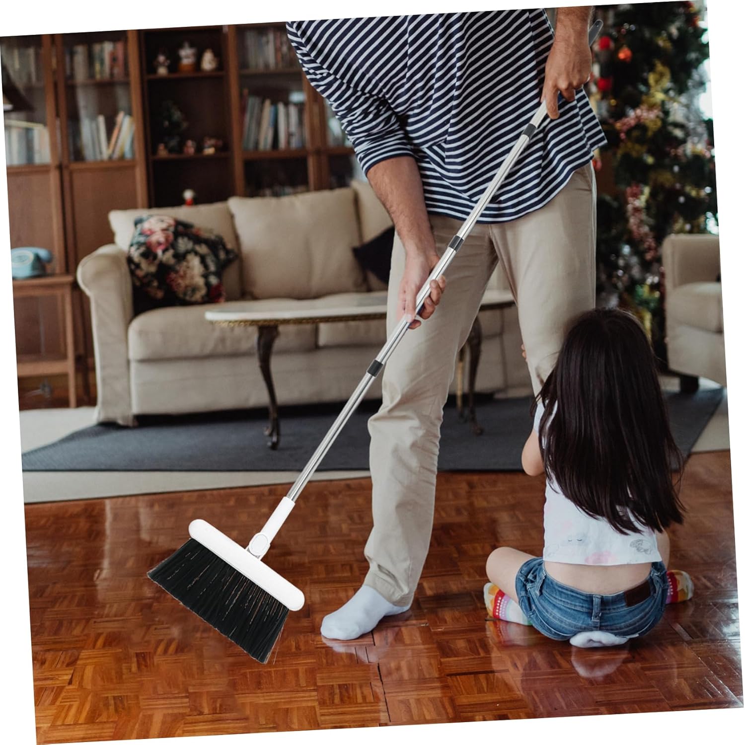 PACKOVE Replacement Mop Stick Pole Handles Stainless Steel 1