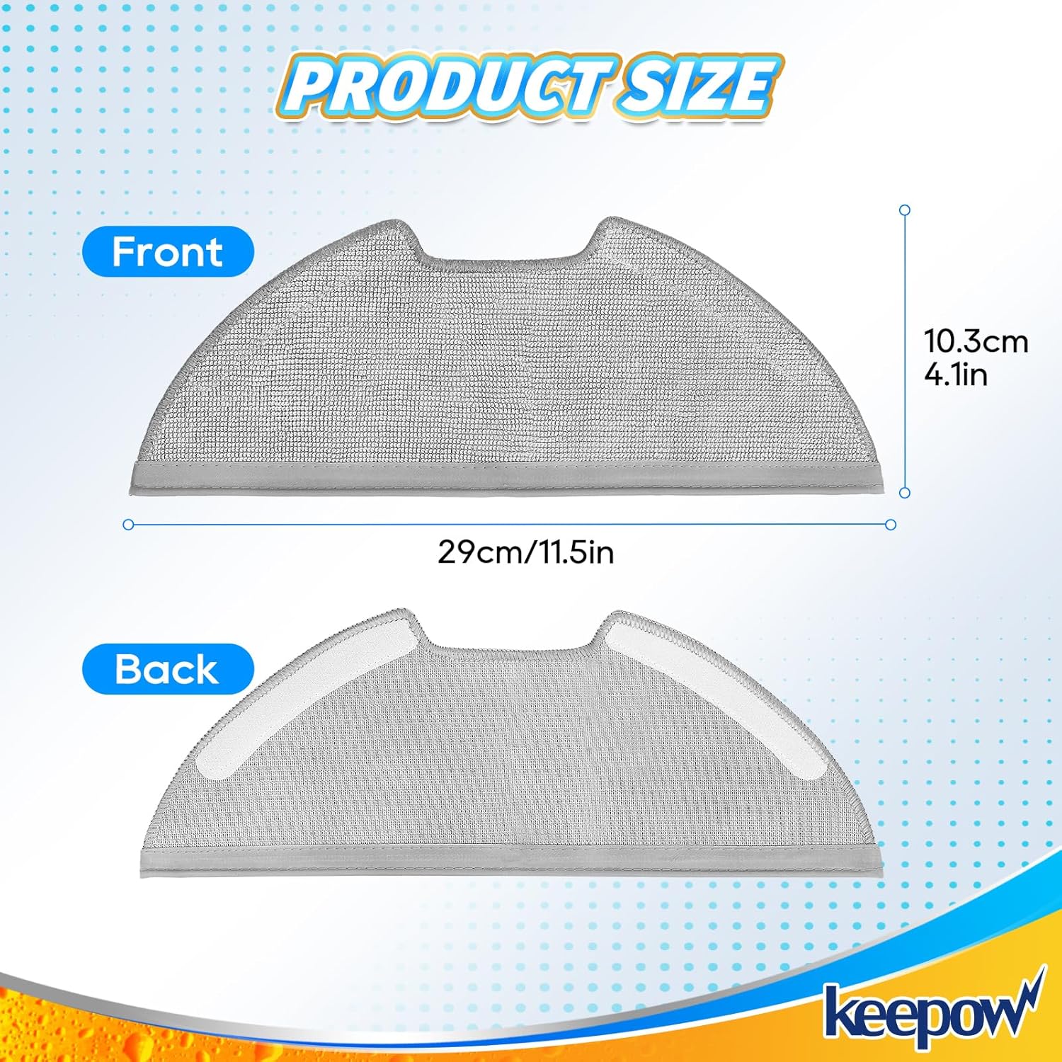 KEEPOW 8PCS Vacuum Replacement Parts for Eureka E10s E20 Plus