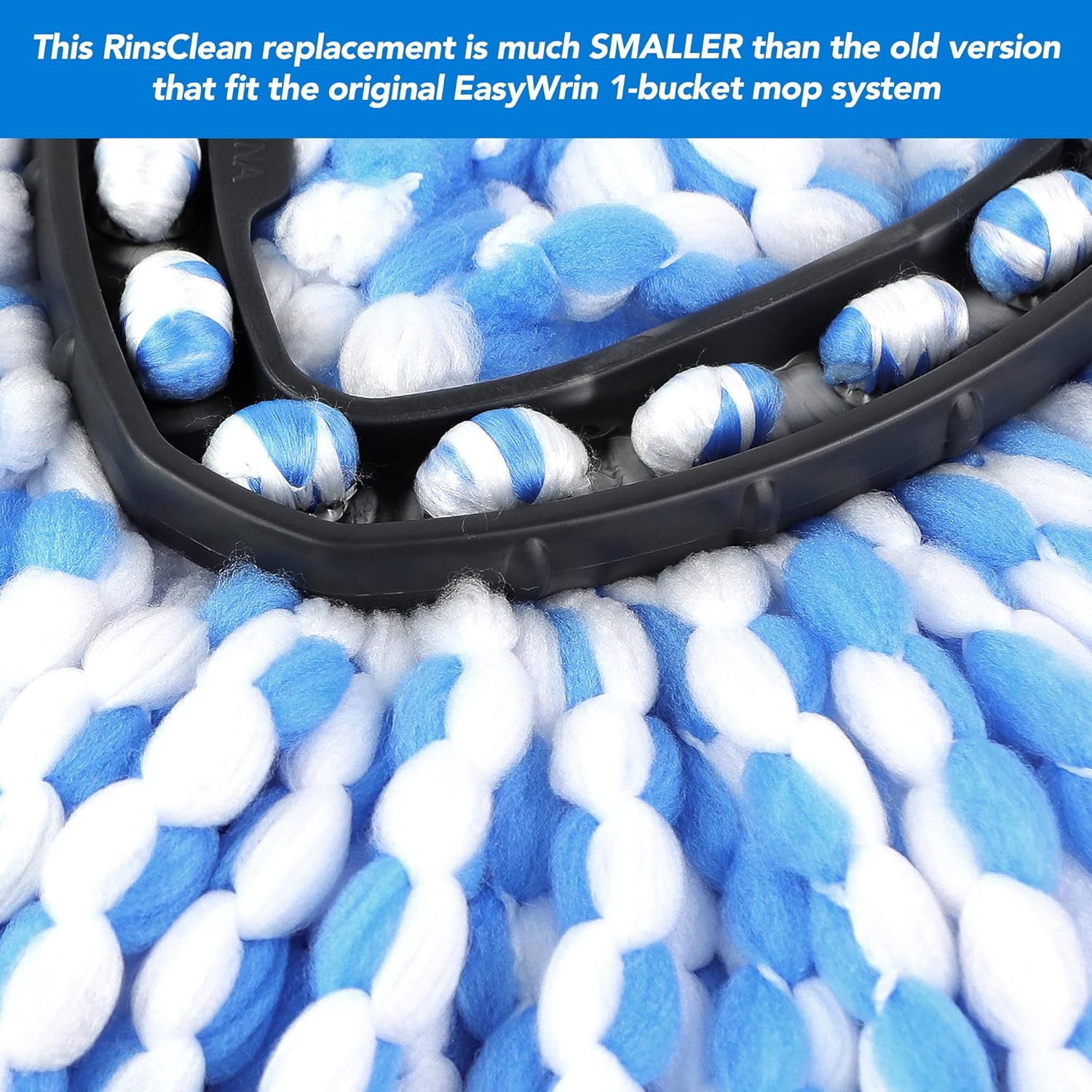 3 Pack Microfiber Mop Heads for O-Ceda RinseClean Spin Mop 1