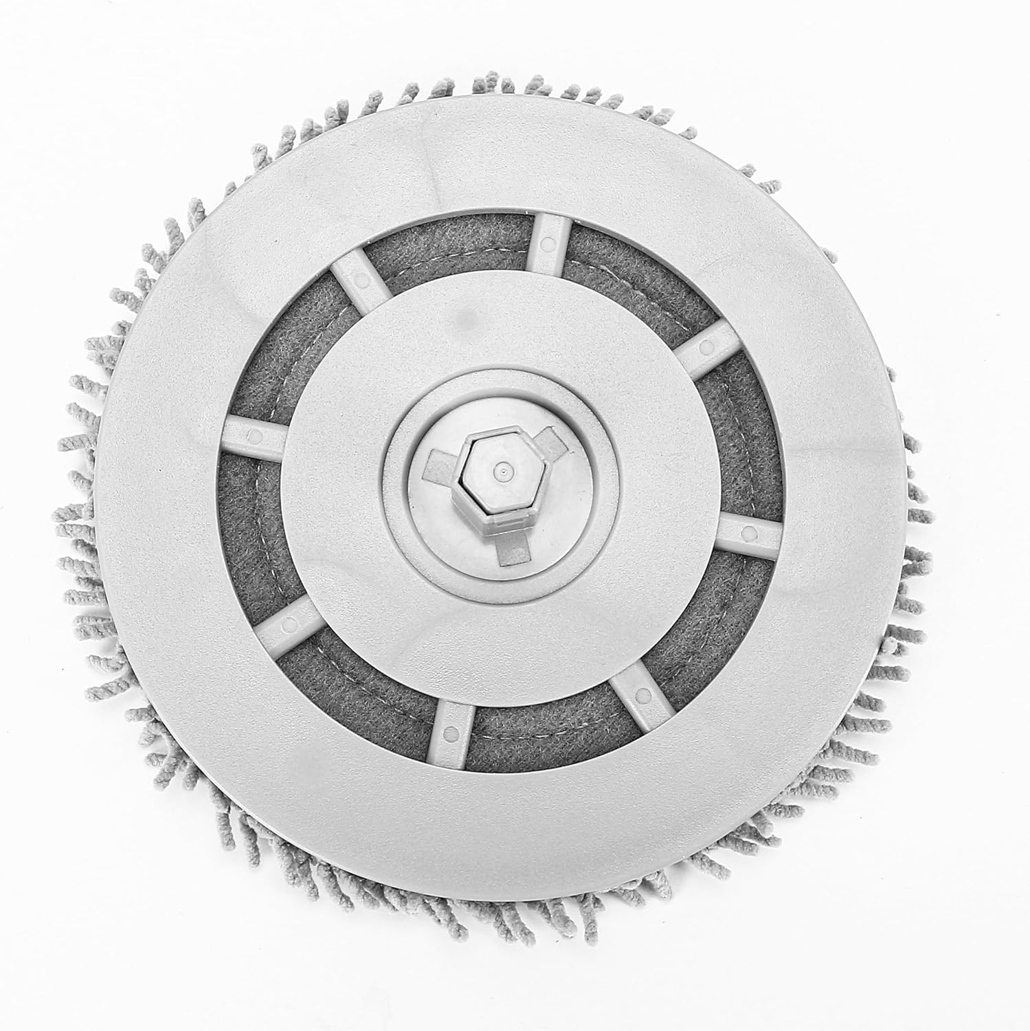 BuleVina 8Pcs Microfiber Mop Cloth Tray for Roborock Q Revo