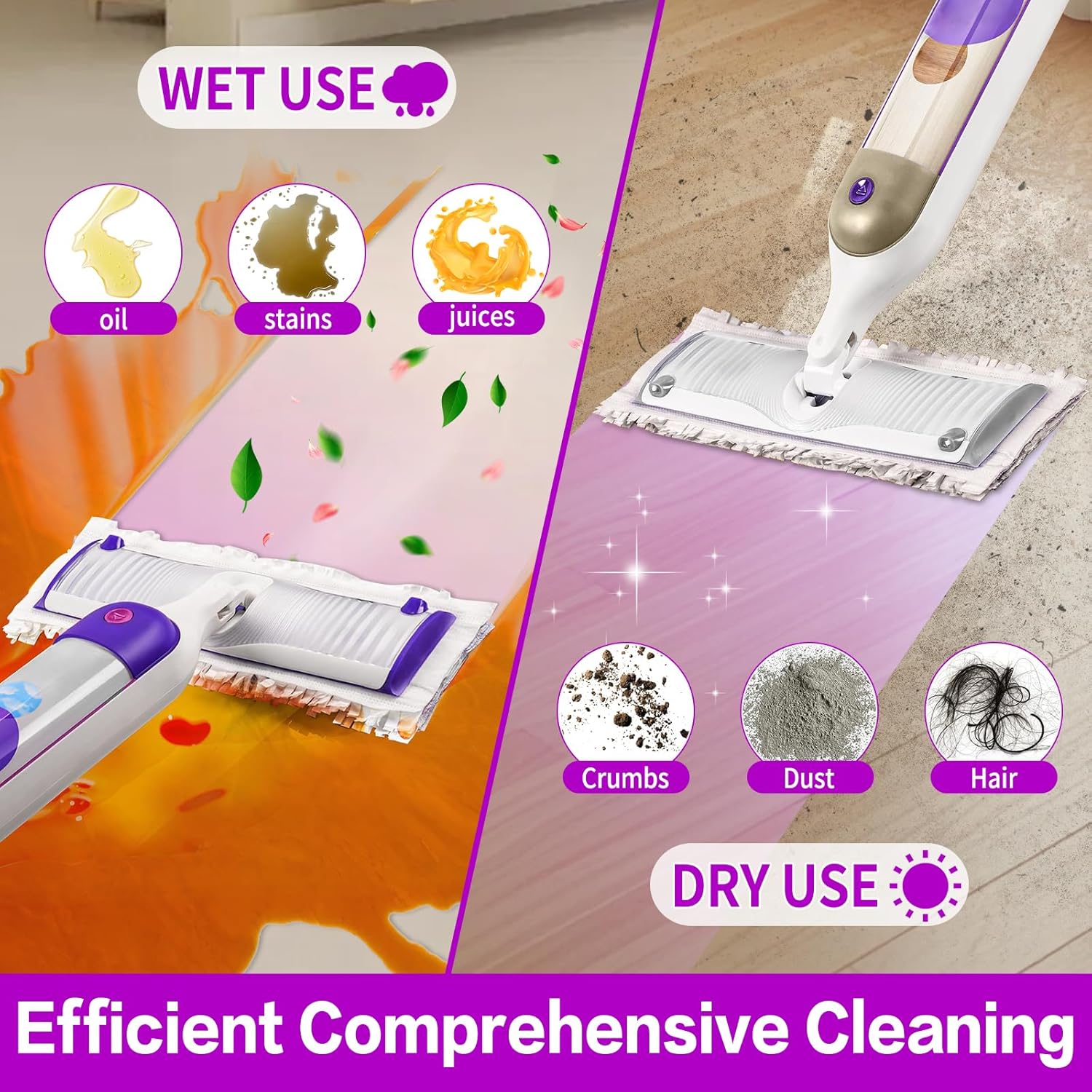 Dicorita Disposable Power Mop Pads Refills 25 Pack