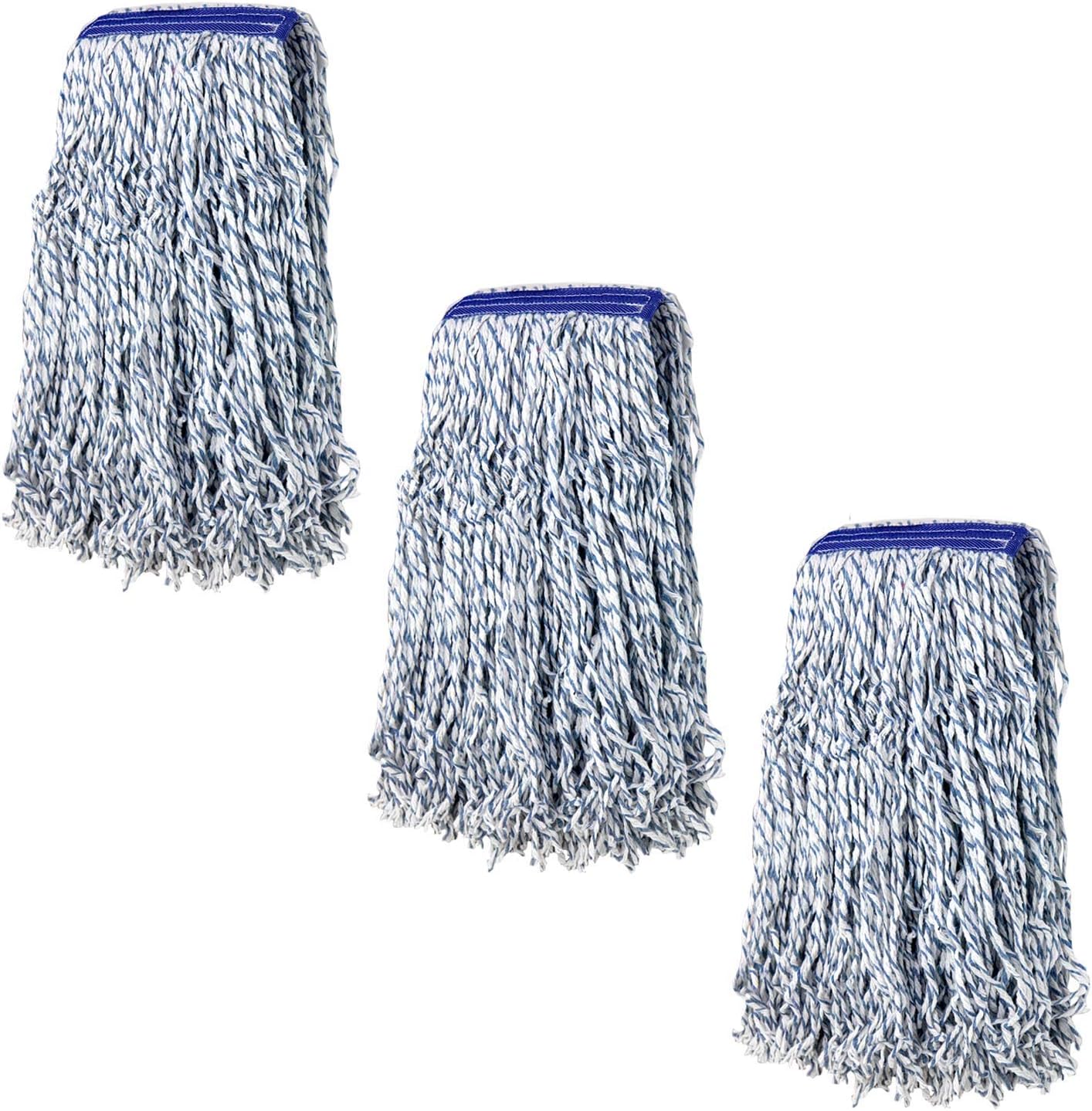 KLEEN HANDLER Cut End Finish Mop Pack of 3