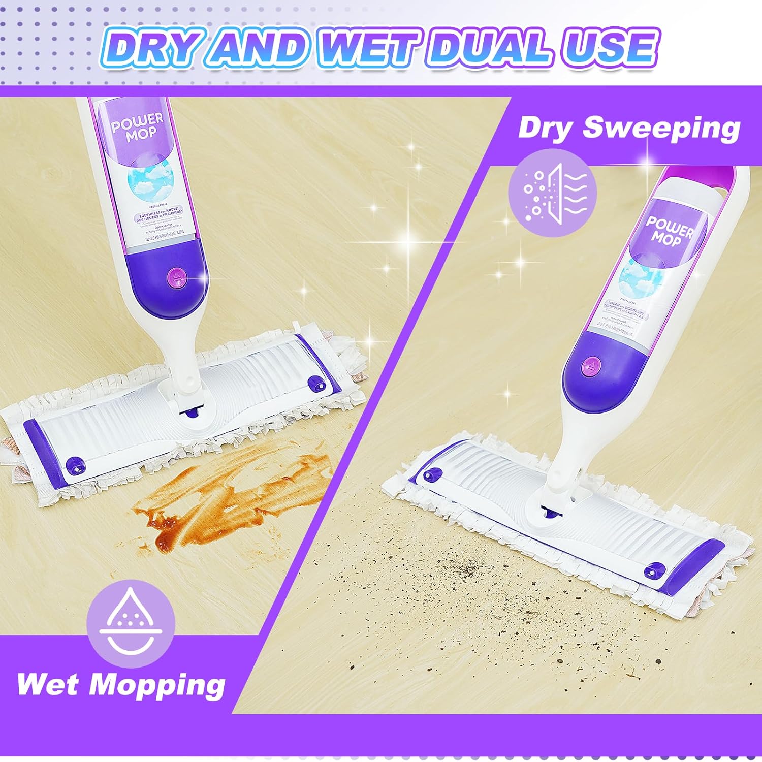 YagoDago 20 Count Power Mop Pads Refill