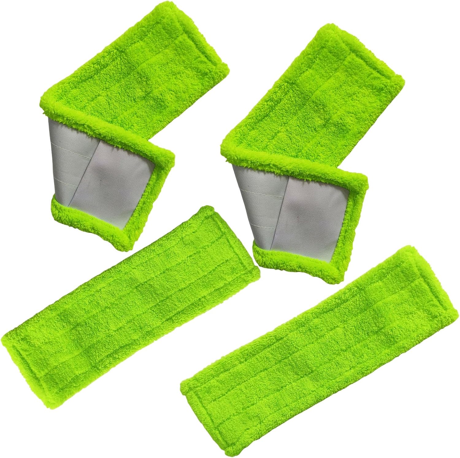 KaiSenWo 4 Pack Reusable Scotch-Brite M-005 Mop Pads