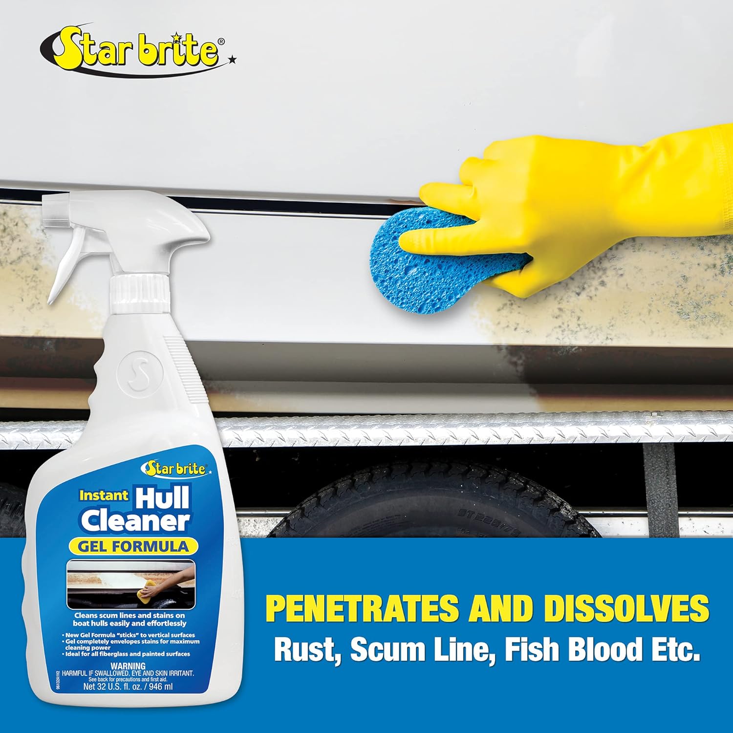 STAR BRITE Rust Stain Remover Spray 32 Oz