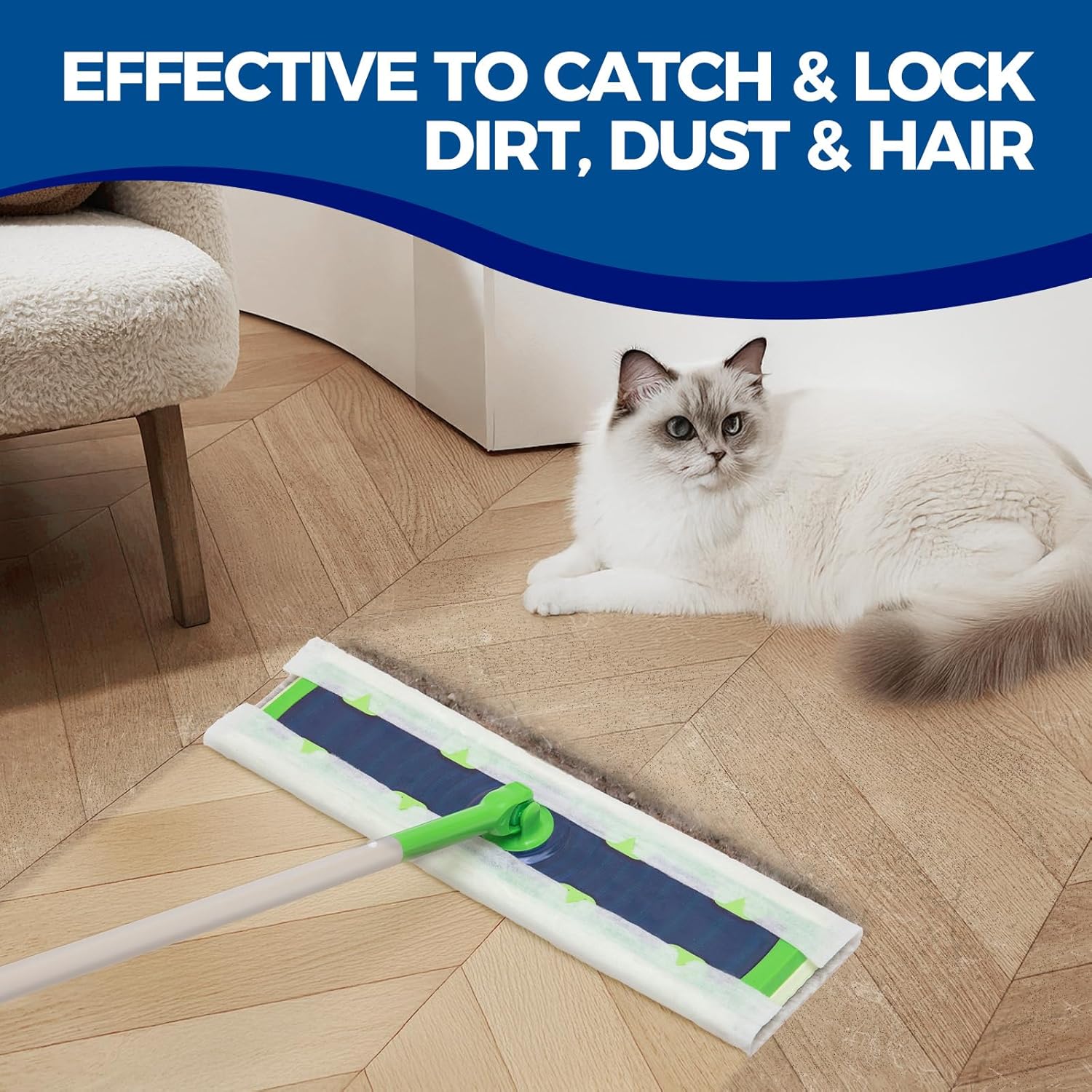 Peachicha XL Dry Mop Refills 40 Count 984x1771 Inch 1