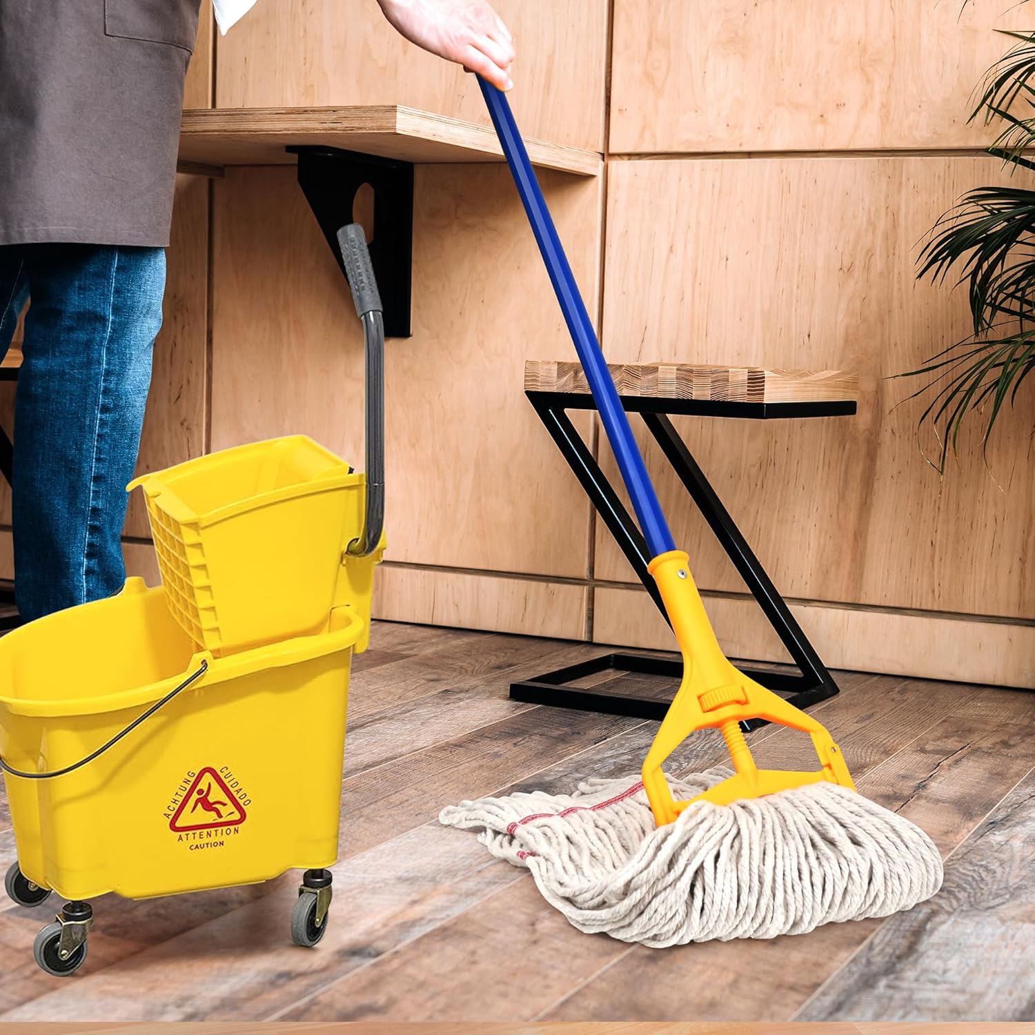 L Luke Supply Heavy Duty Mop Head Replacement Pack of 3