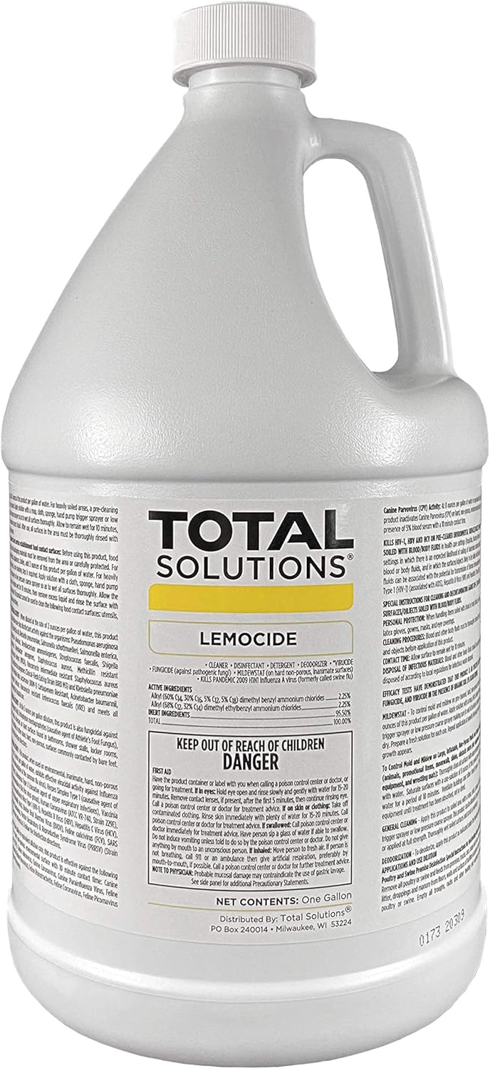 Total Solutions Mold Mildew Remover - Lemon Scent 1 Gallon