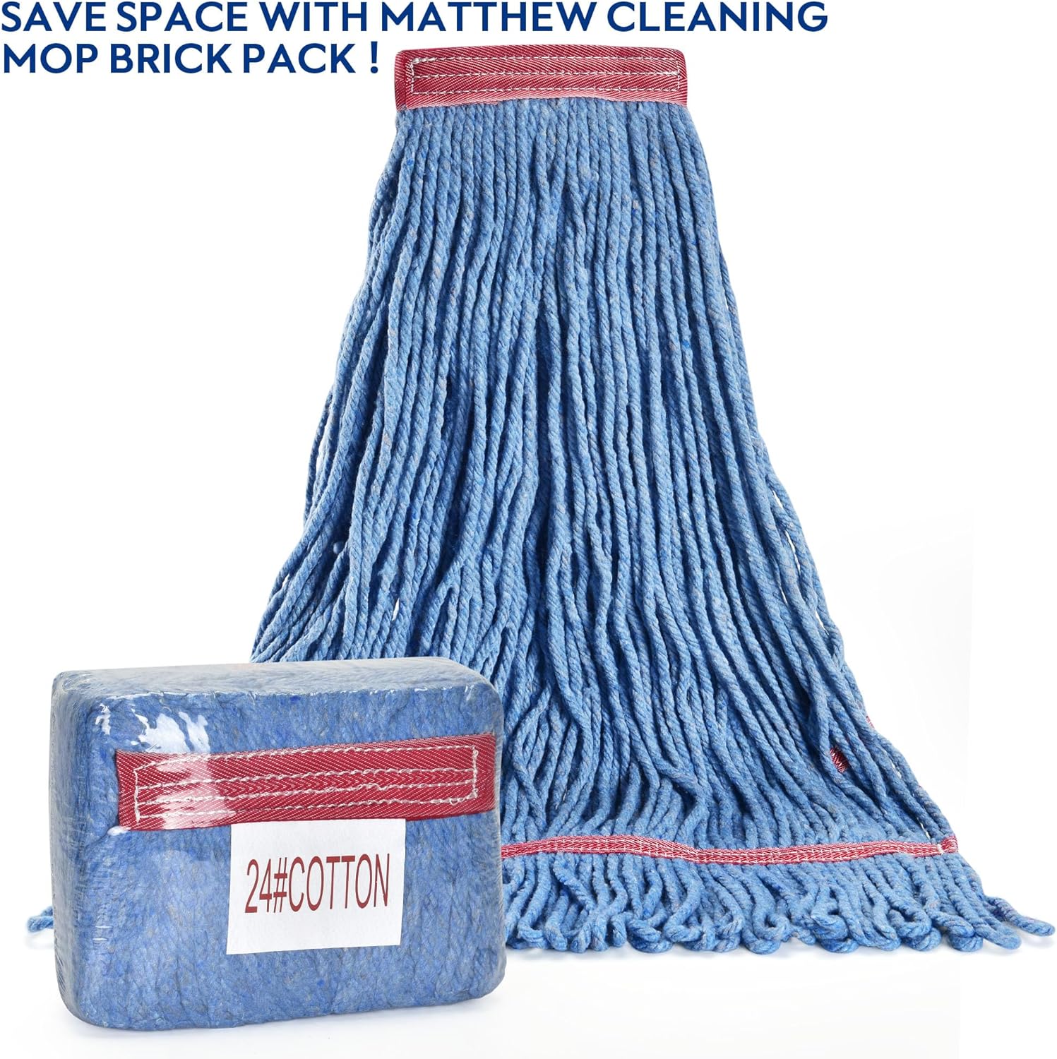 Matthew Heavy Duty Mop Head 24oz Pack of 3