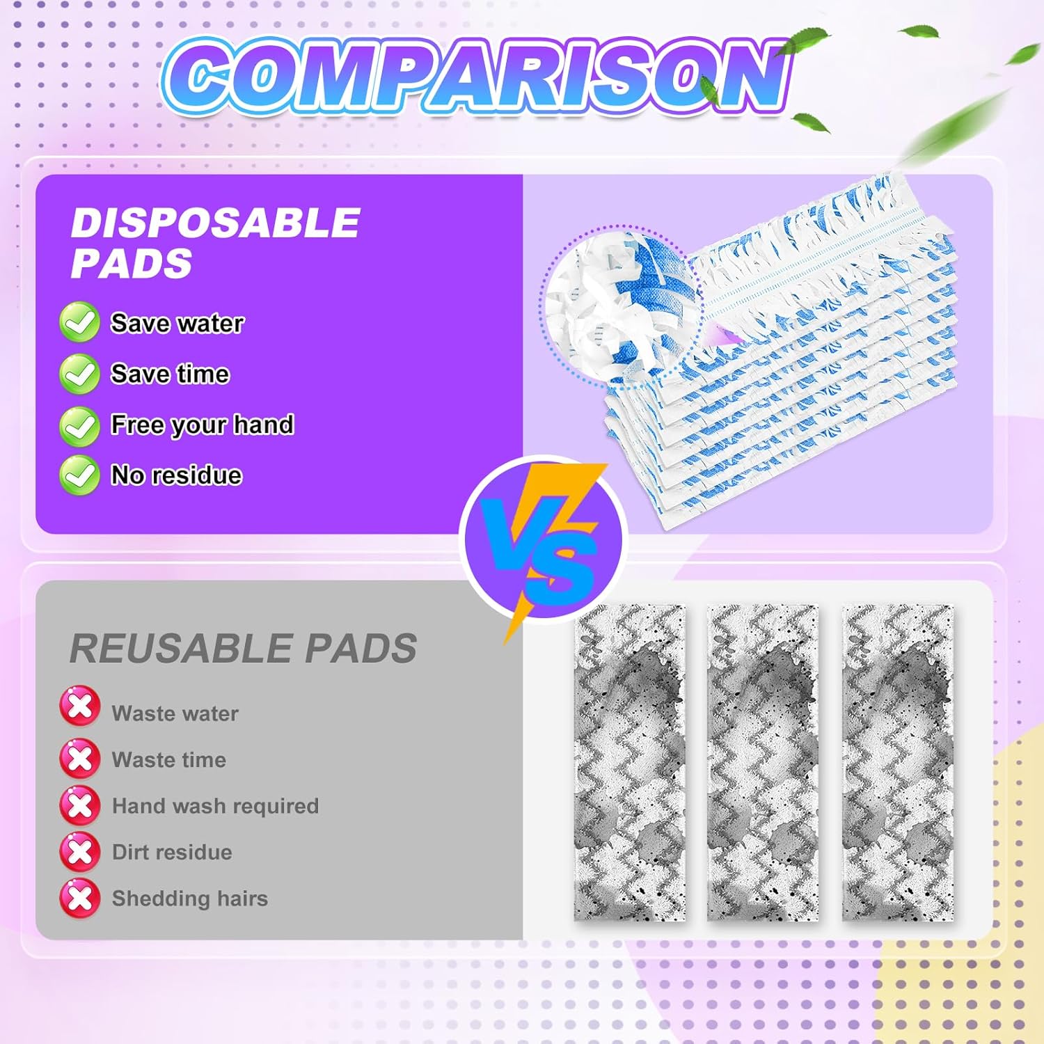 12 Pack Power Mop Refills for Swiffer Power Mop