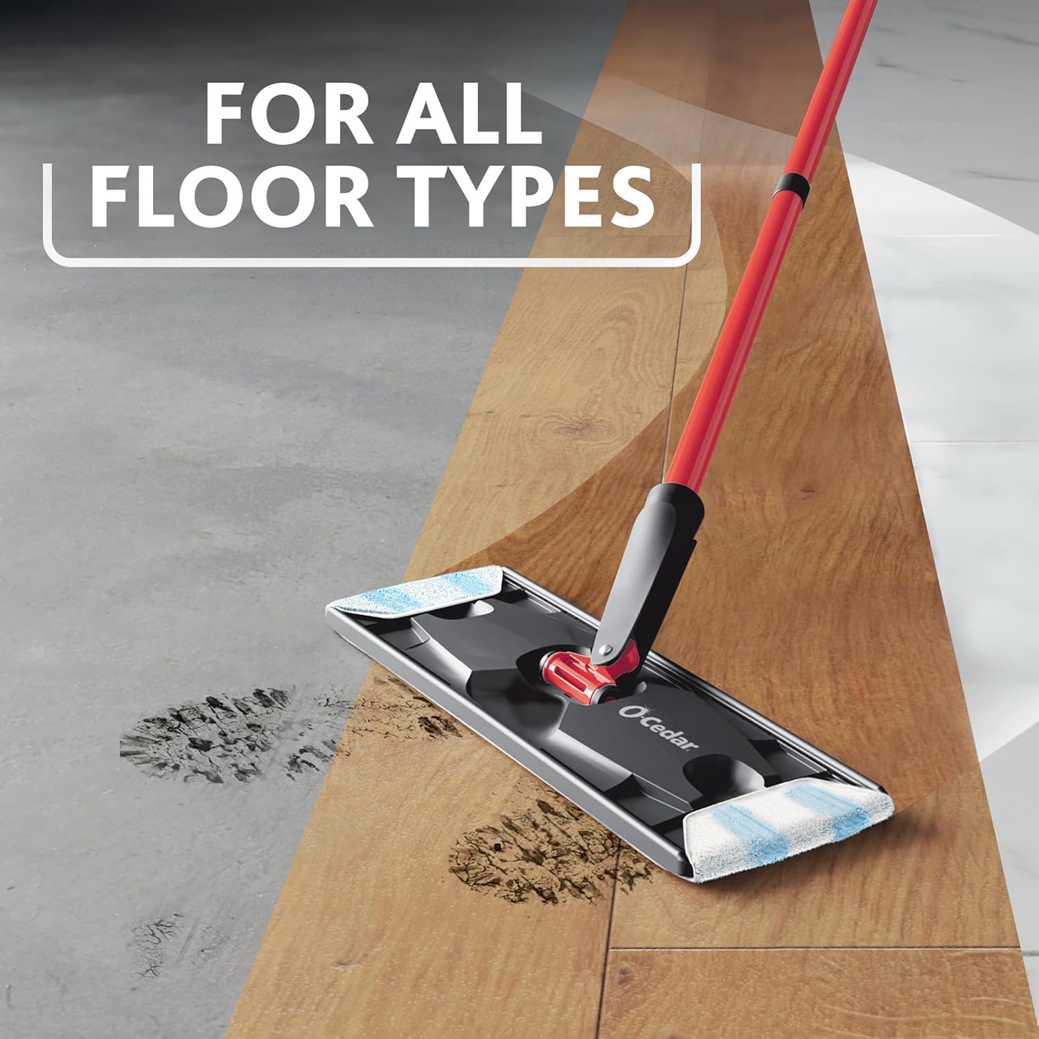 O-Cedar H2prO Mop Pad Replacement - 433 in x 1595 in