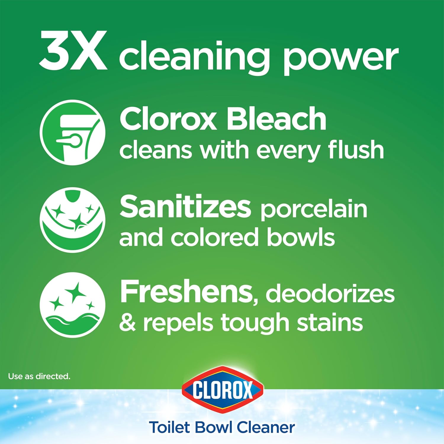Clorox Ultra Clean Toilet Tablets with Bleach 2 Count 35 Ounces Each