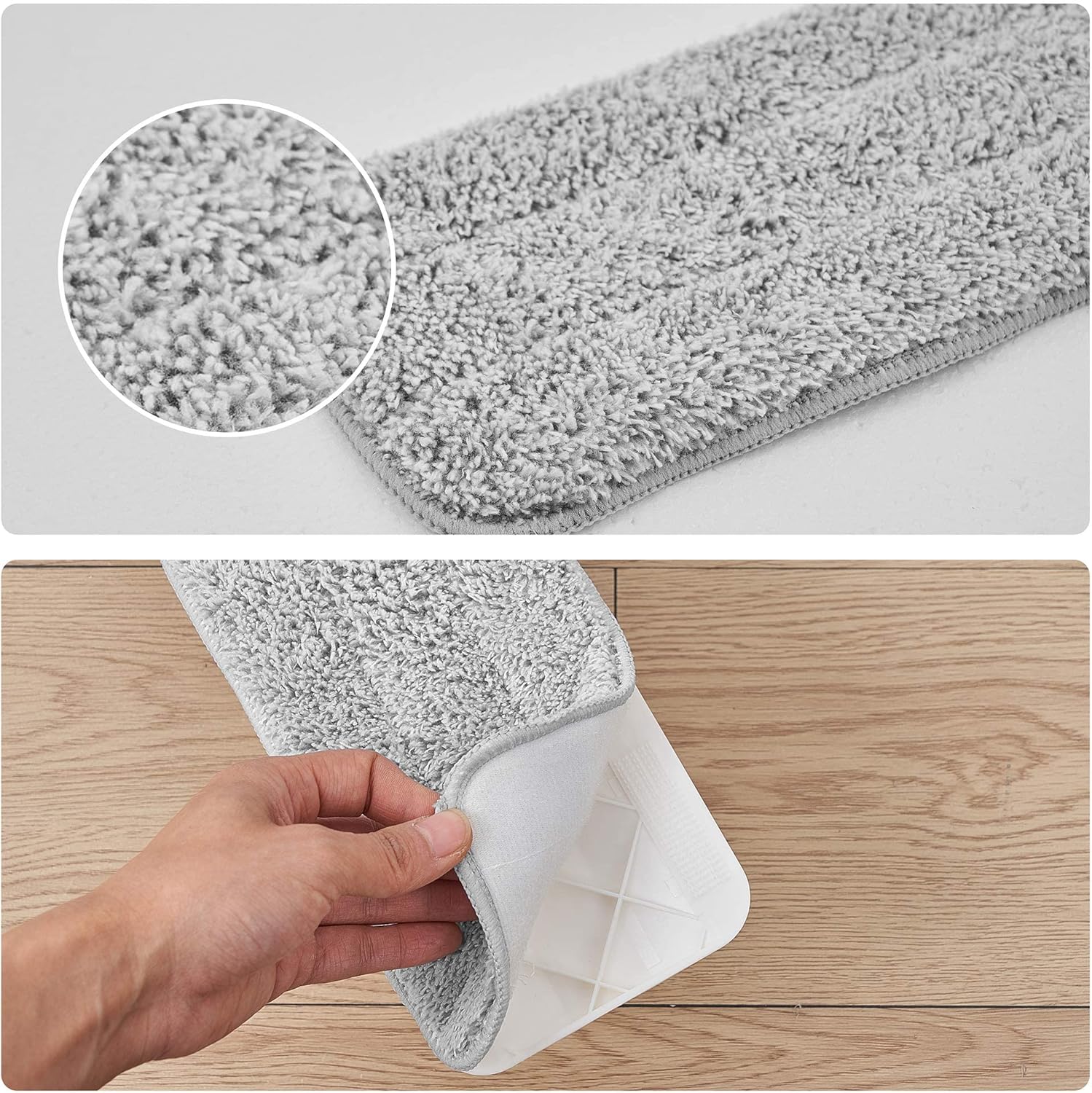 True Tidy 3-Pack Machine Washable Mop Pads