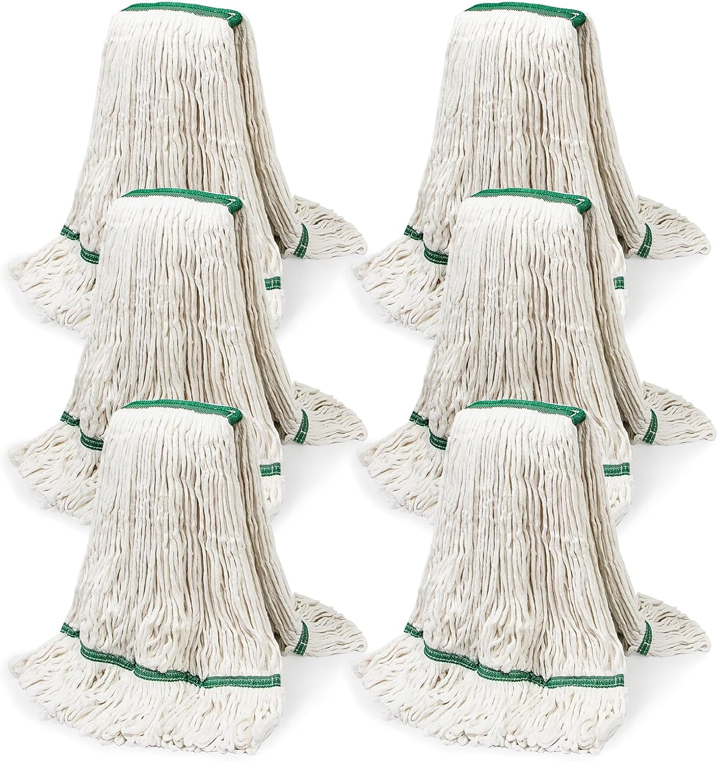 kCarpoly 20oz Heavy Duty Mop Head Refills 6 Pack