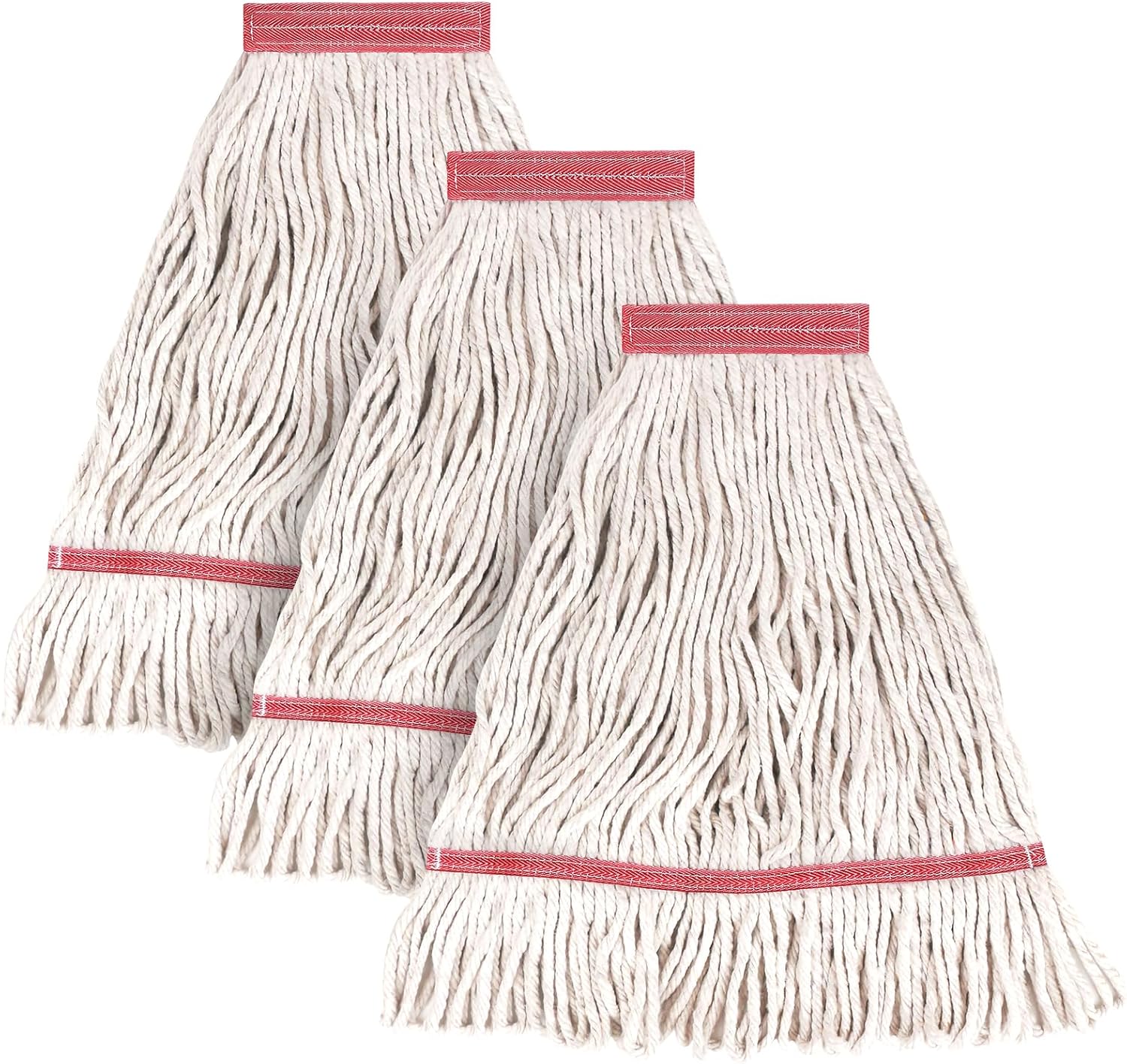 L Luke Supply Heavy Duty Mop Head Replacement Pack of 3