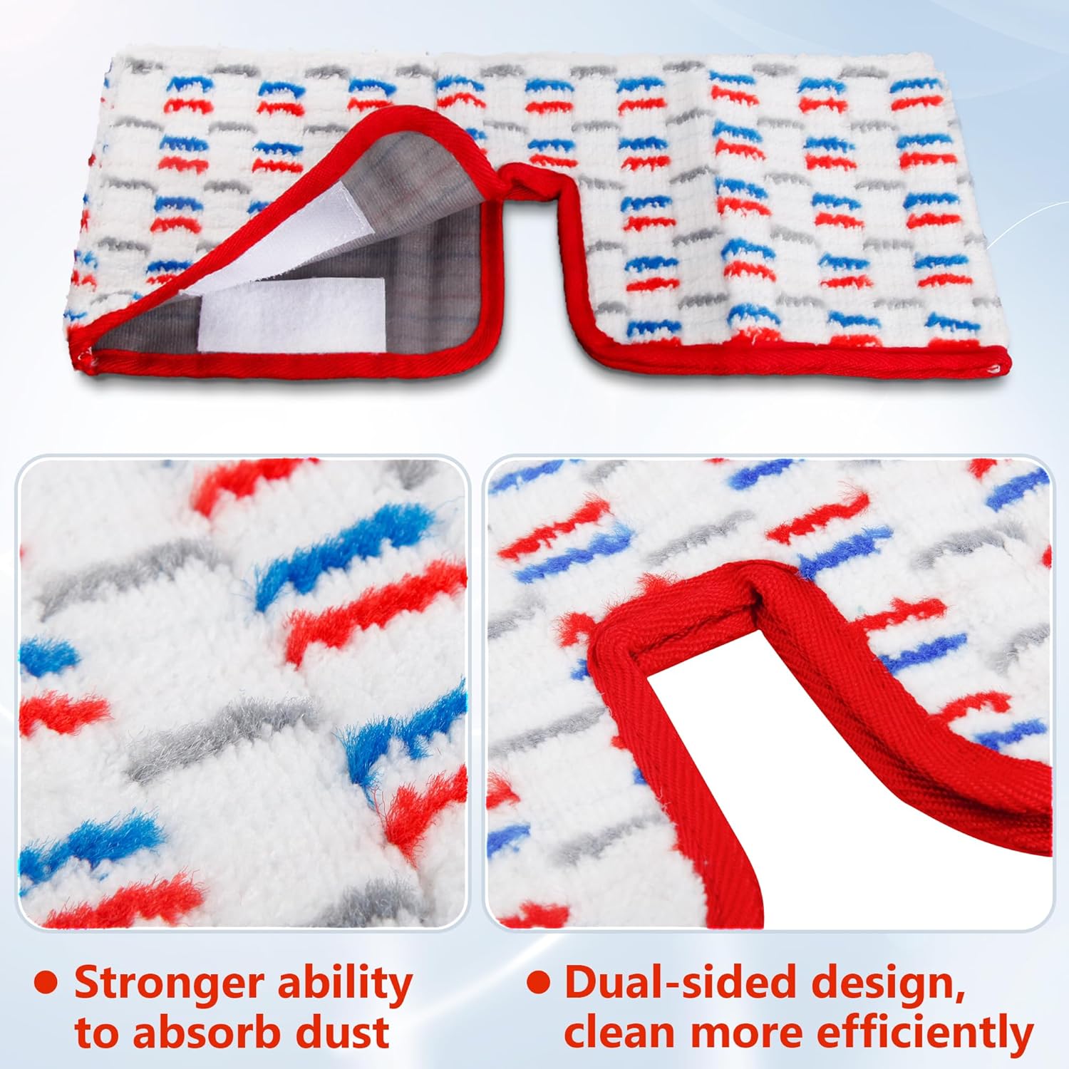 UMAYCOOL 4 Pack Mop Refill Pads for O-Cedar ProMist MAX