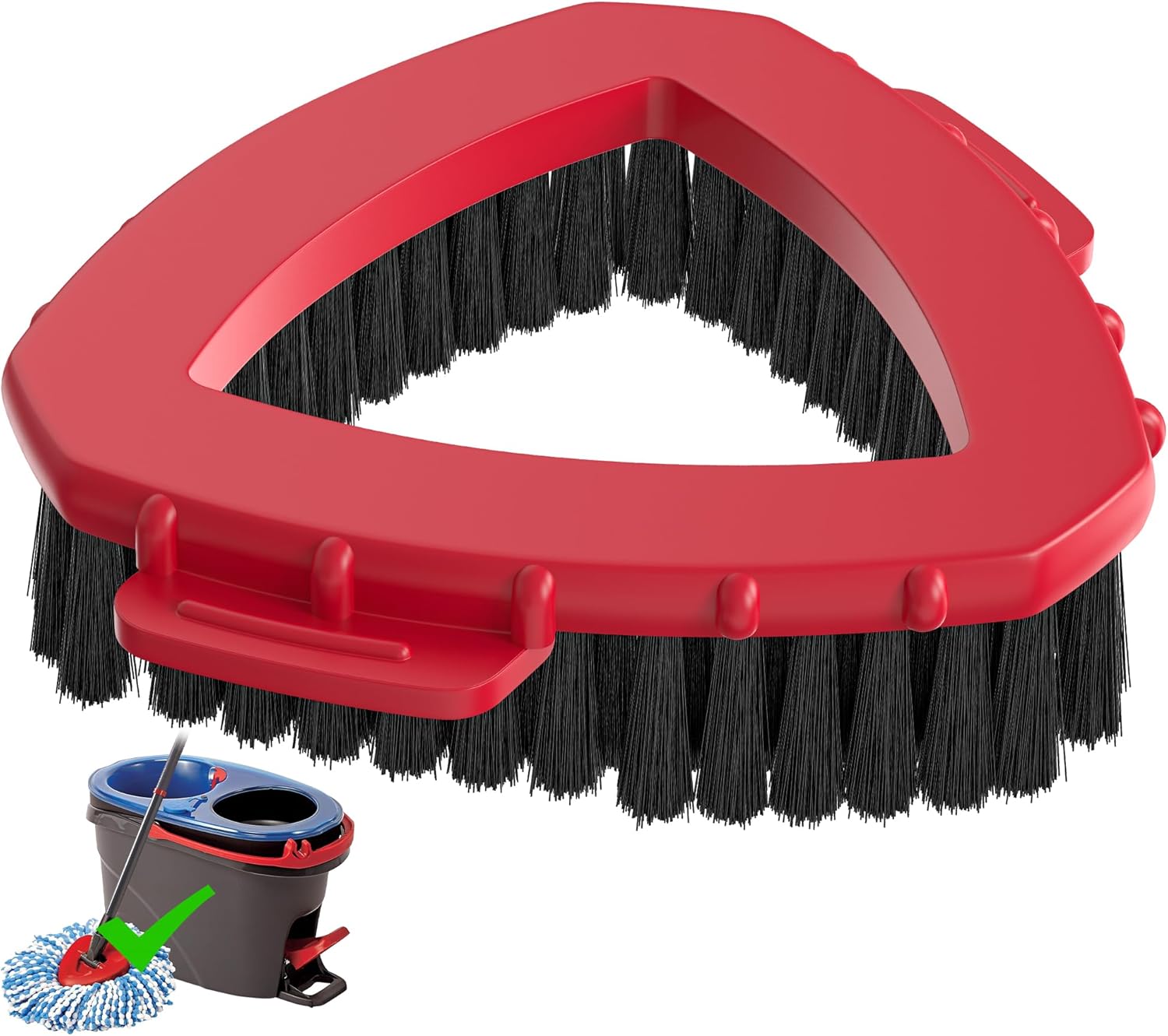 Folews O-Cedar Scrub Brush Head Replacement for 2-Tank System