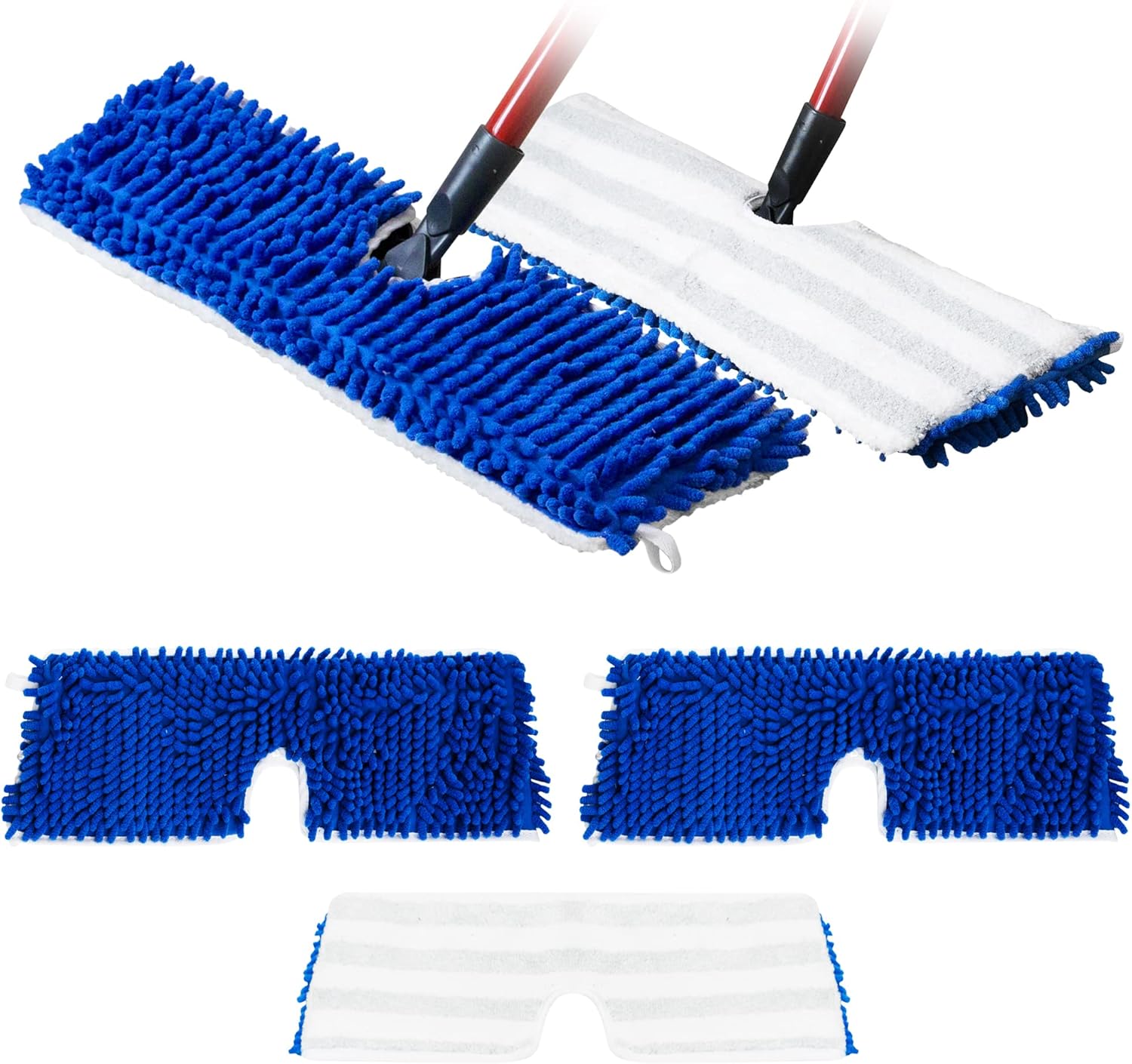 Houseables Dust Mop Replacement Head 3 PK 18 Inch