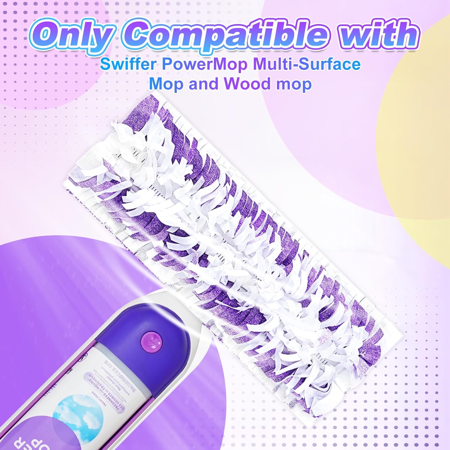 YagoDago 5 Pack Power Mop Pads Refills