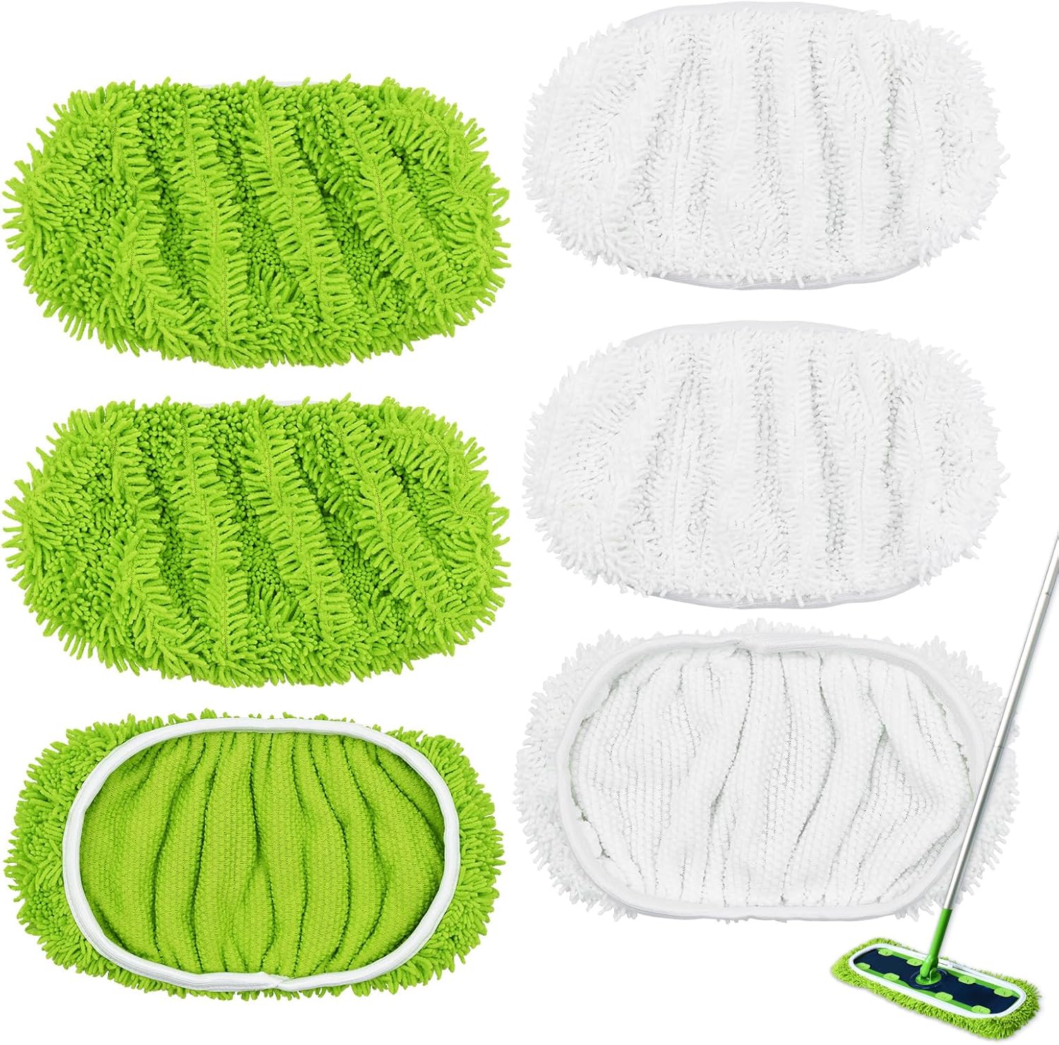 DLAIMI XL Mop Pads for Swiffer XL 6 Pack