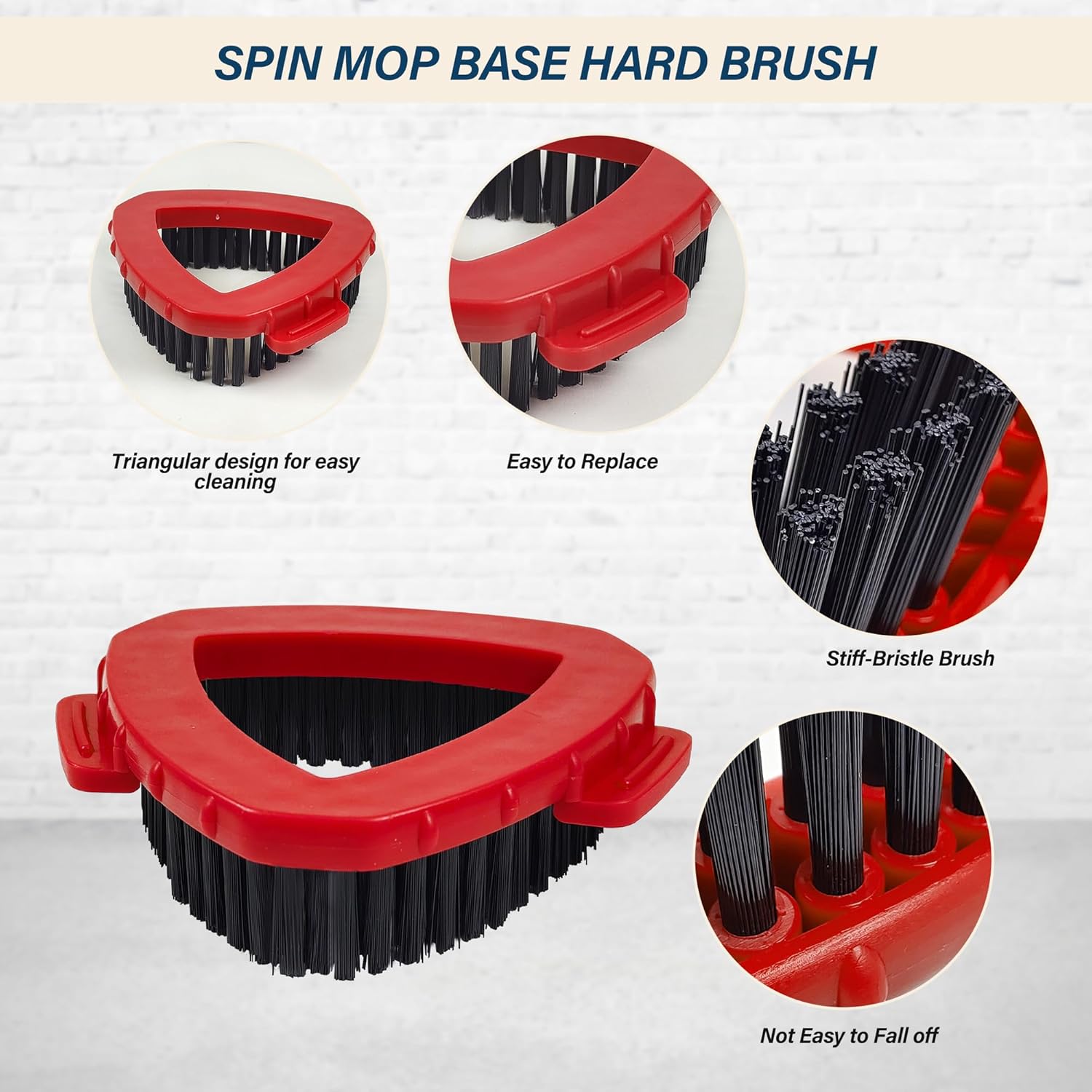 Liubeili Scrub Brush for O-Cedar RinseClean 2 Tank System