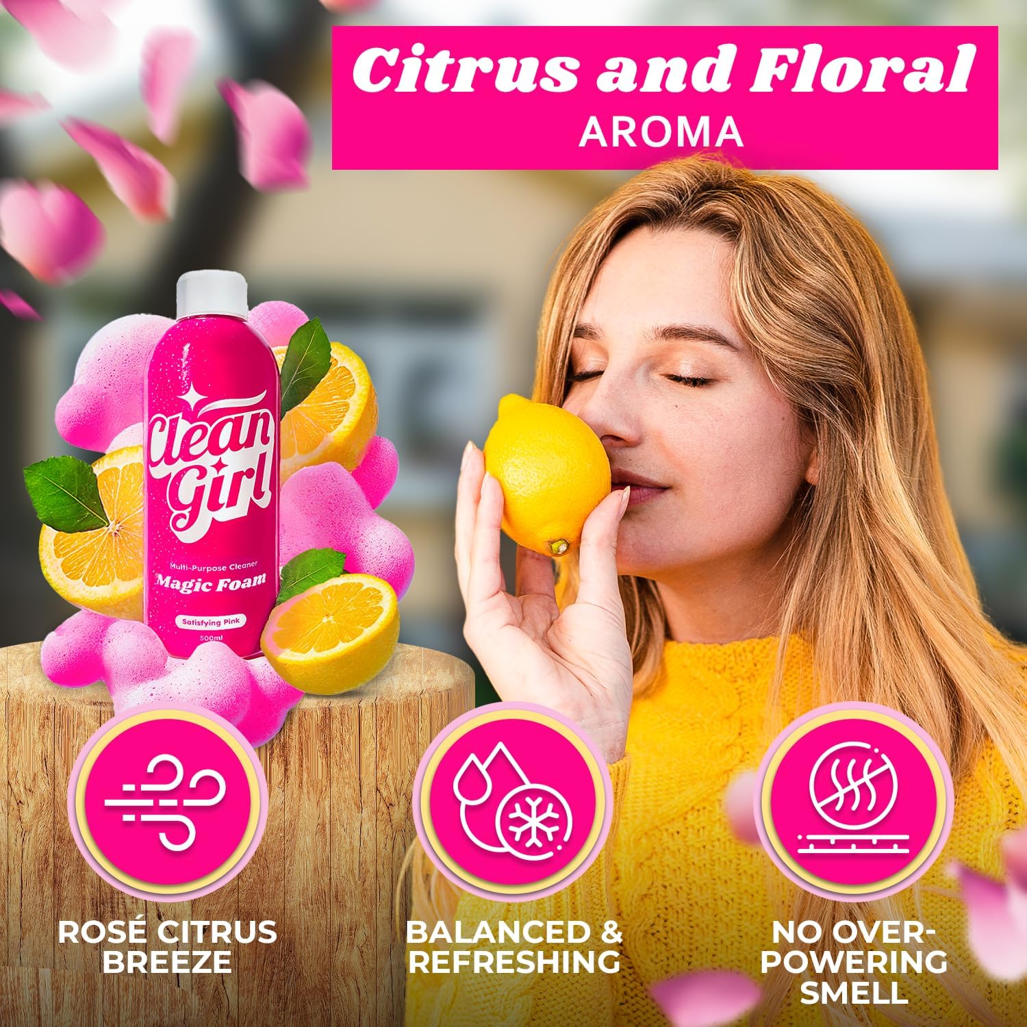 Clean Girl Magic Foam Viral All-Purpose Cleaner