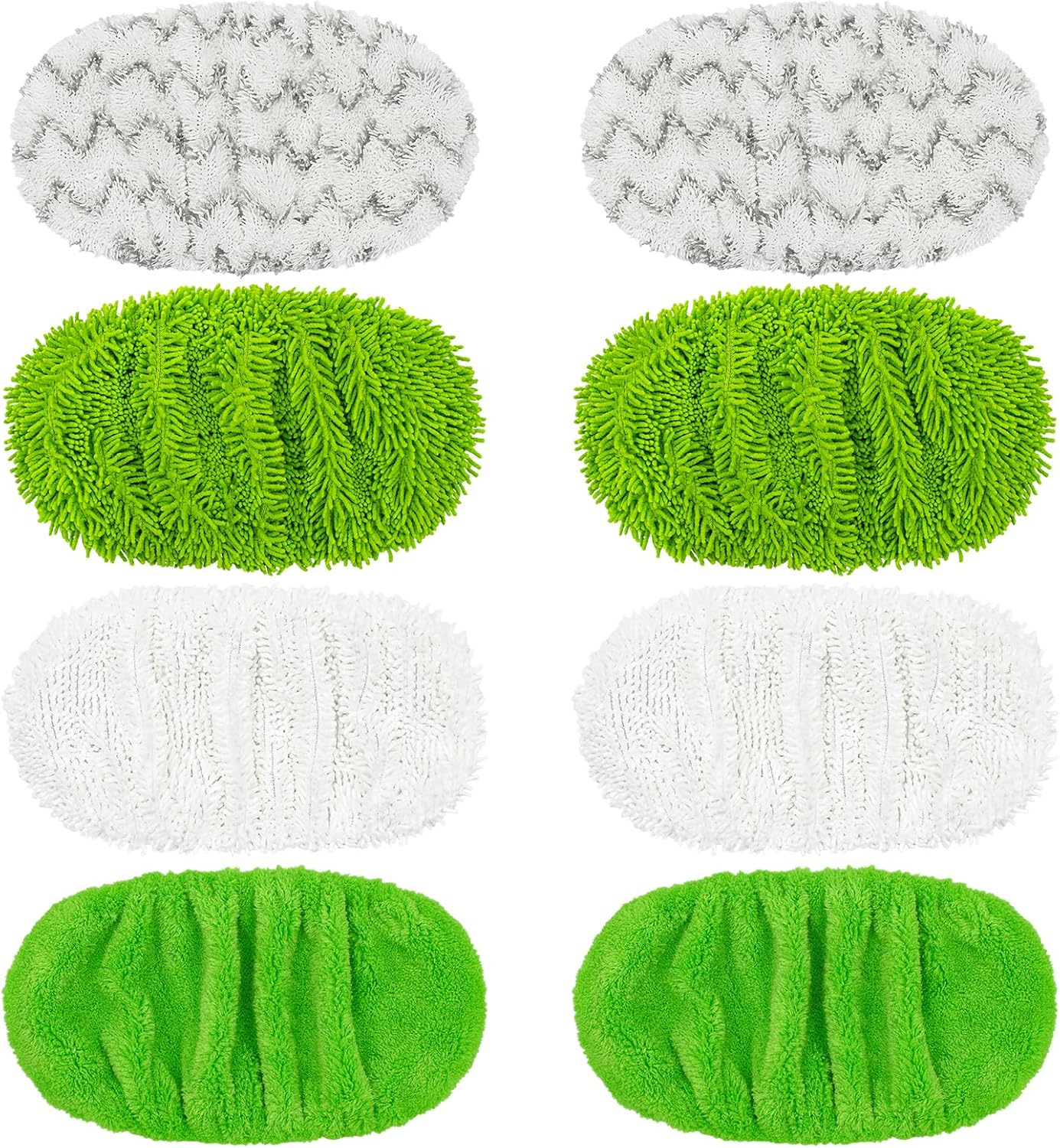 8 Pack Reusable Swiffer XL Mop Pads - Wet Dry Compatible
