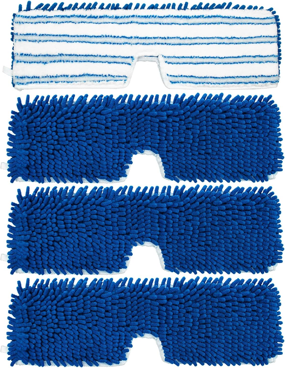 DLAIMI 4 Pack Dual-Action Mop Head Replacements