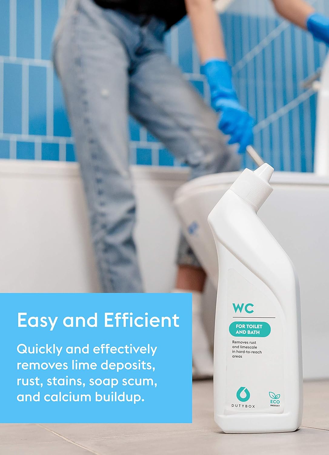 DUTYBOX Bathroom Cleaner 6 Capsule Pack