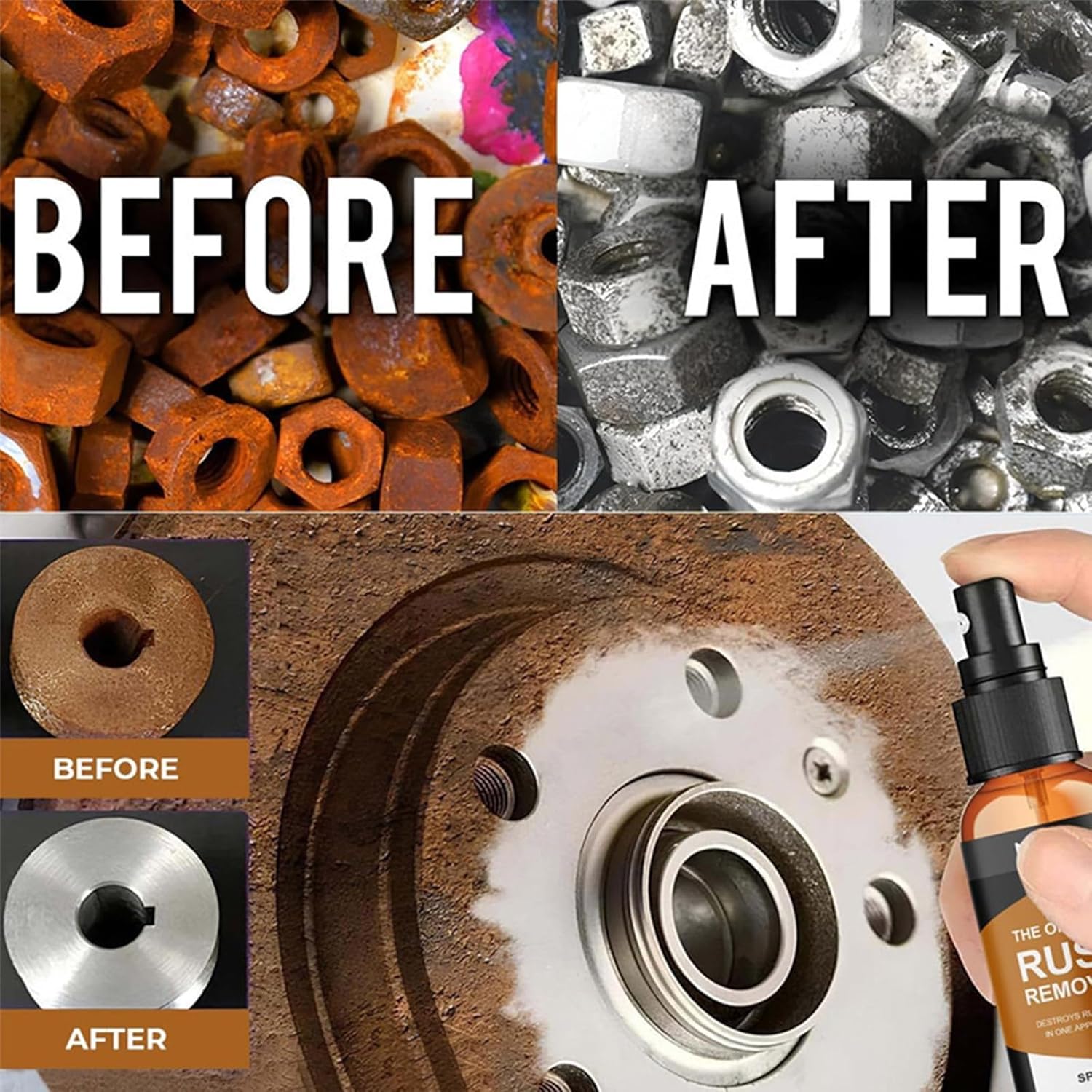 Nexa Rust Remover Spray 3 Pack - Fast Acting and Safe