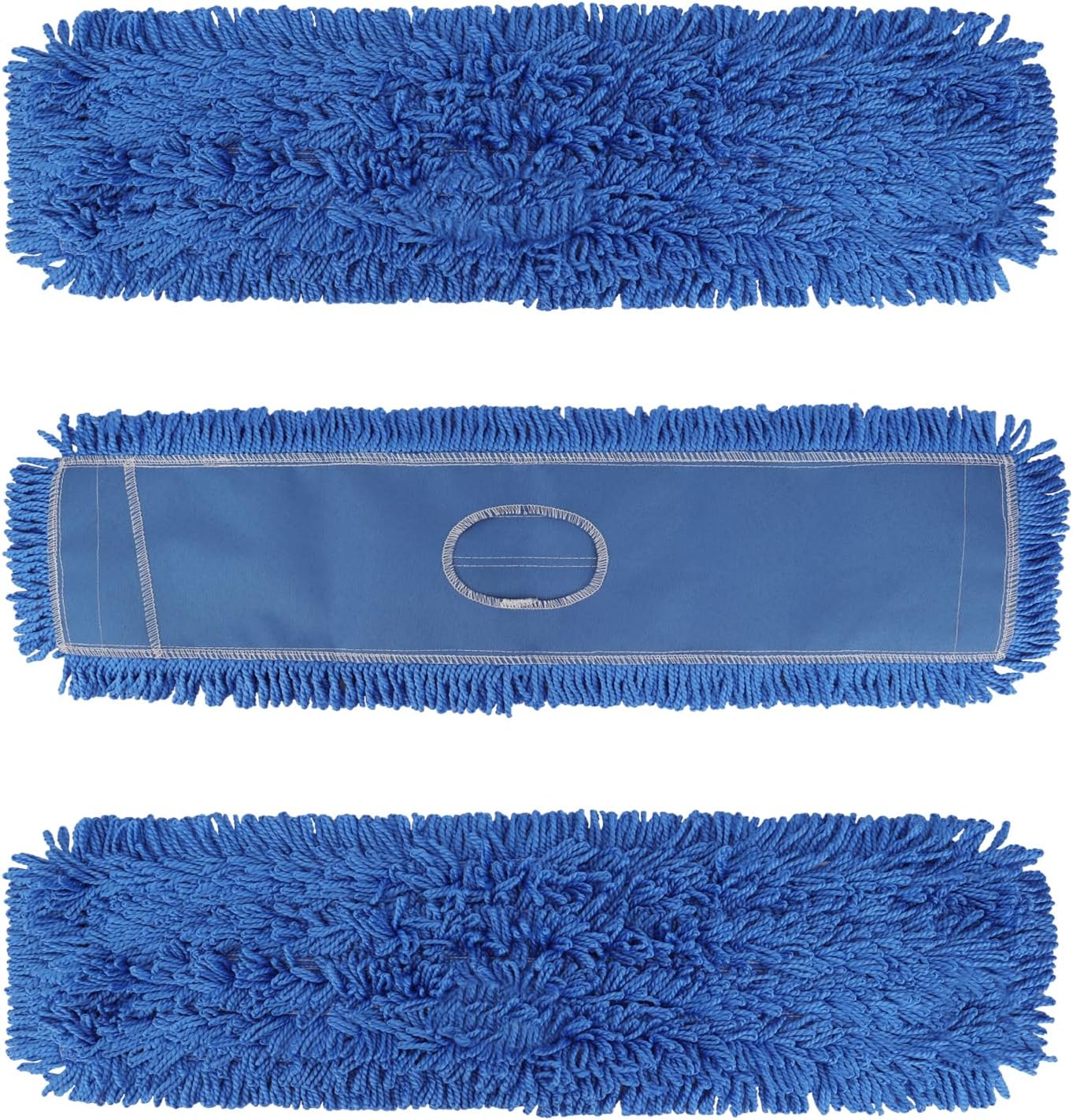 36 Inch Microfiber Dust Mop Head Replacement - 3 Pack