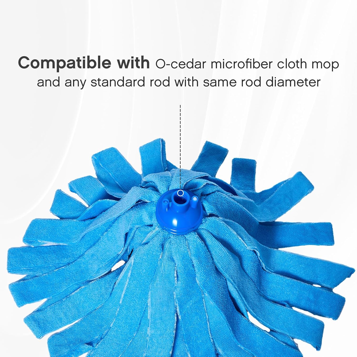 Tanlade 6 Pcs Microfiber Mop Head Replacement for 08 Inch Handle 1
