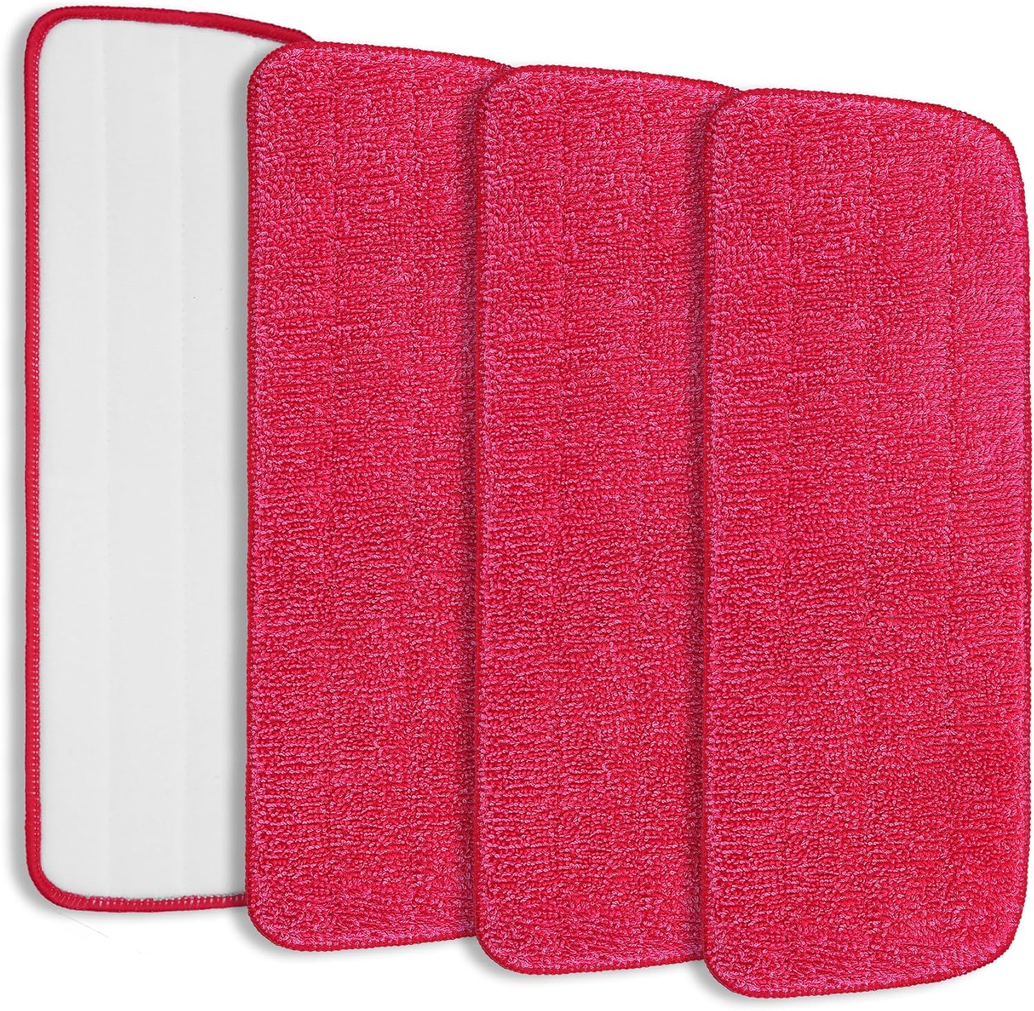 iKEEPOW Replacement Microfiber Mop Pads 4 Pack