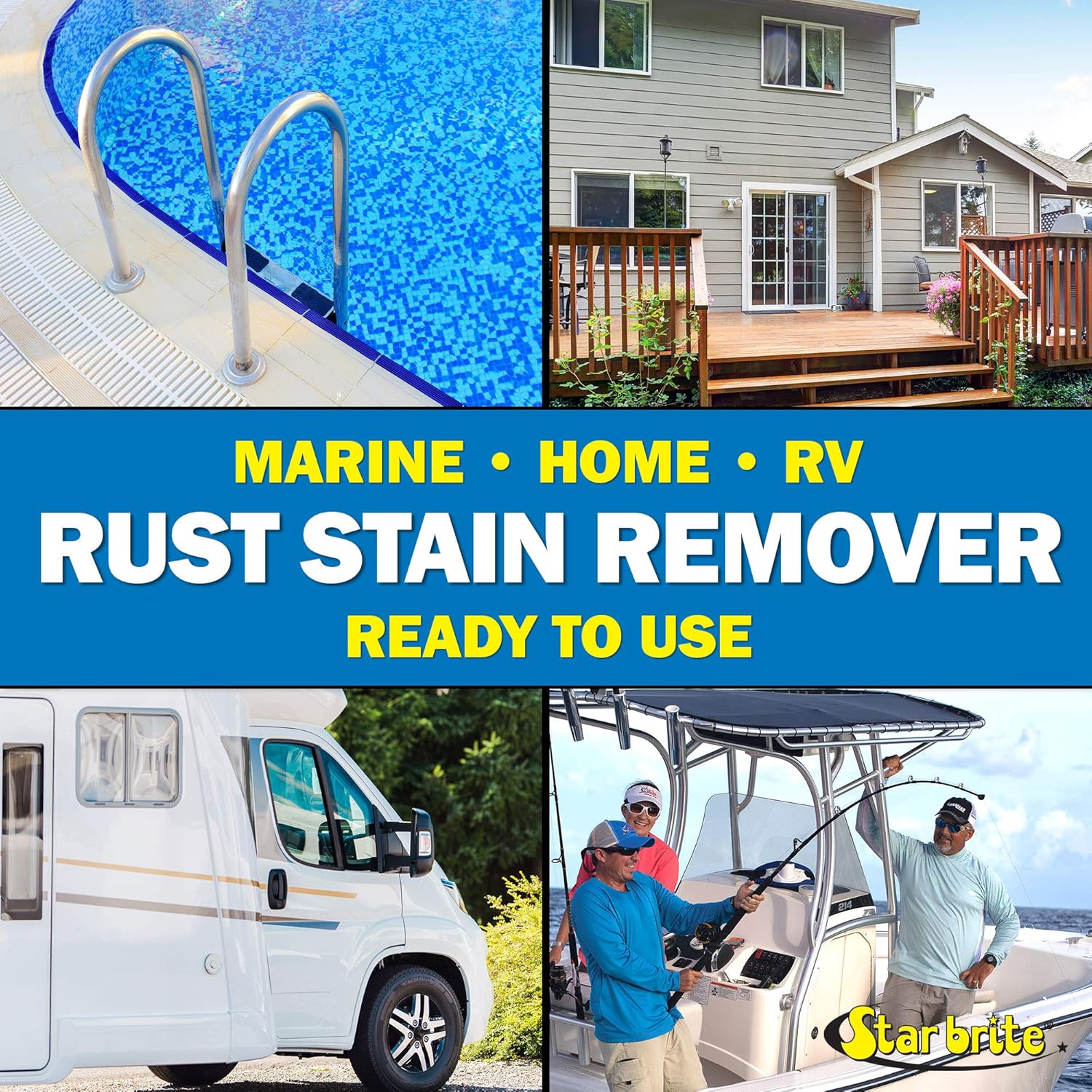 STAR BRITE Rust Stain Remover Spray 32 Oz