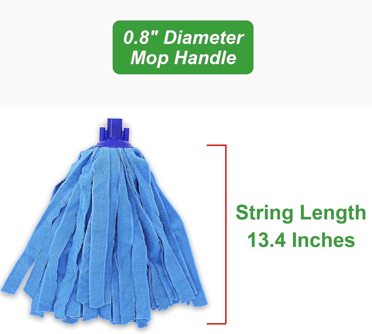 EaseYourDay Microfiber Mop Refill Replacement - 3 Pack