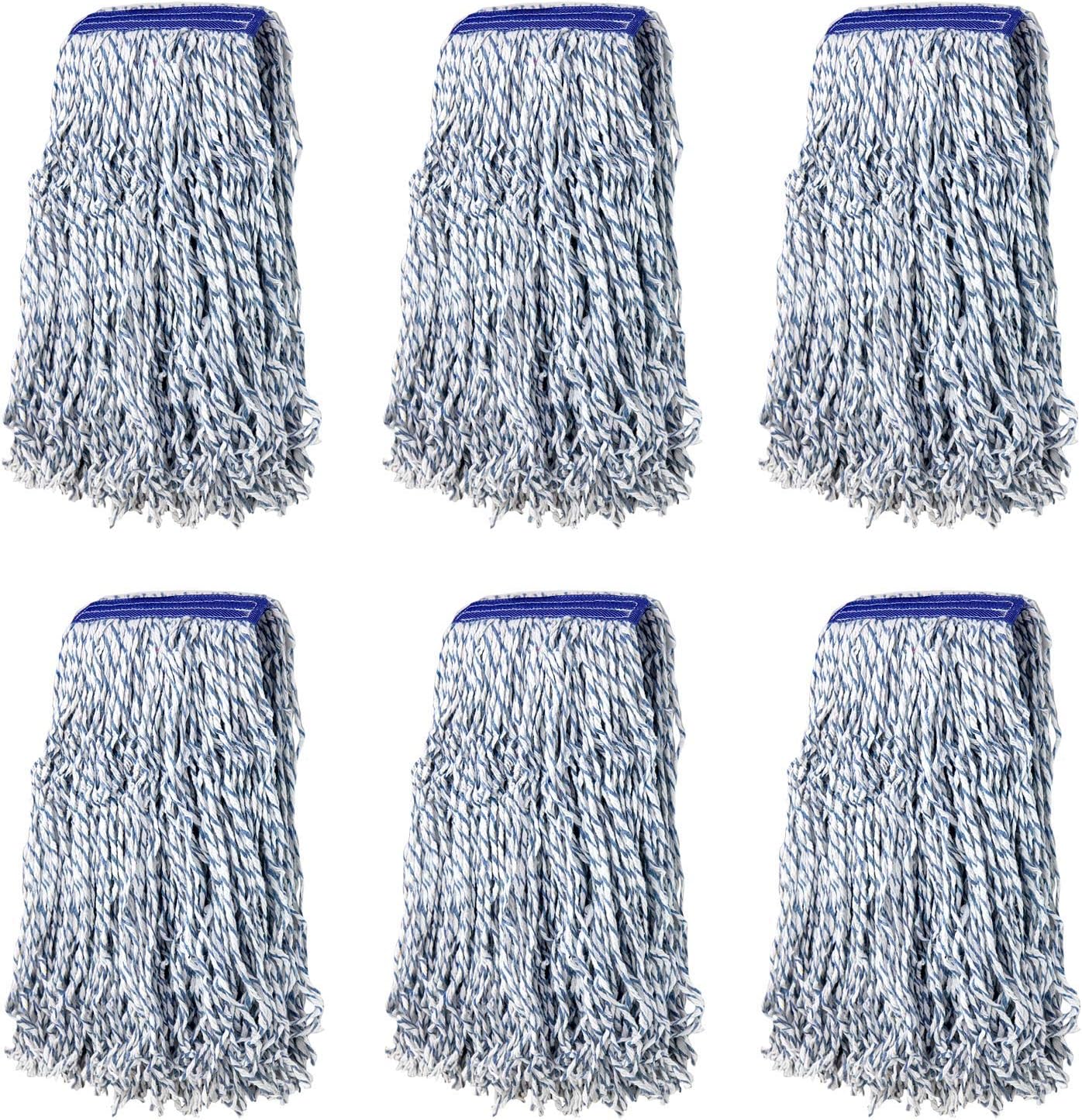 KLEEN HANDLER Cut End Finish Mop Pack of 6